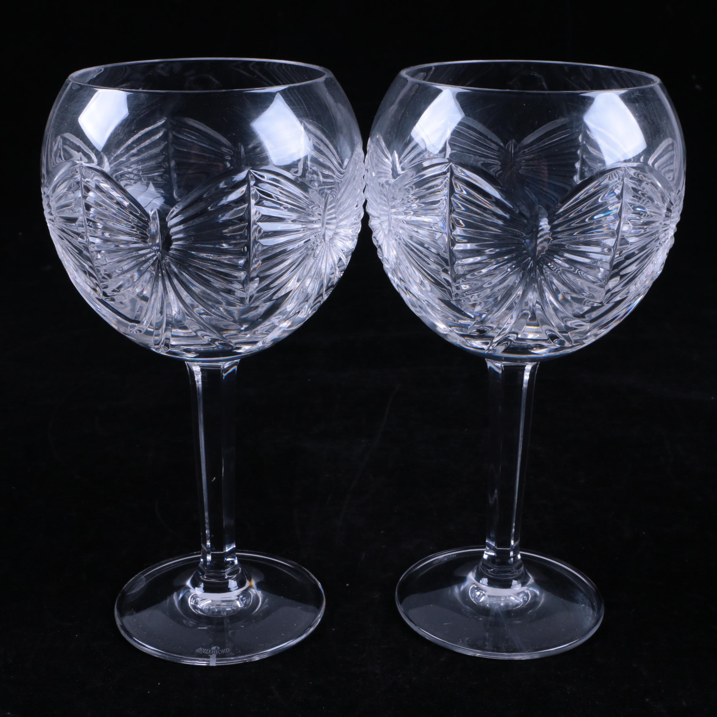 Waterford Crystal "Millennium" Series Wine Glasses