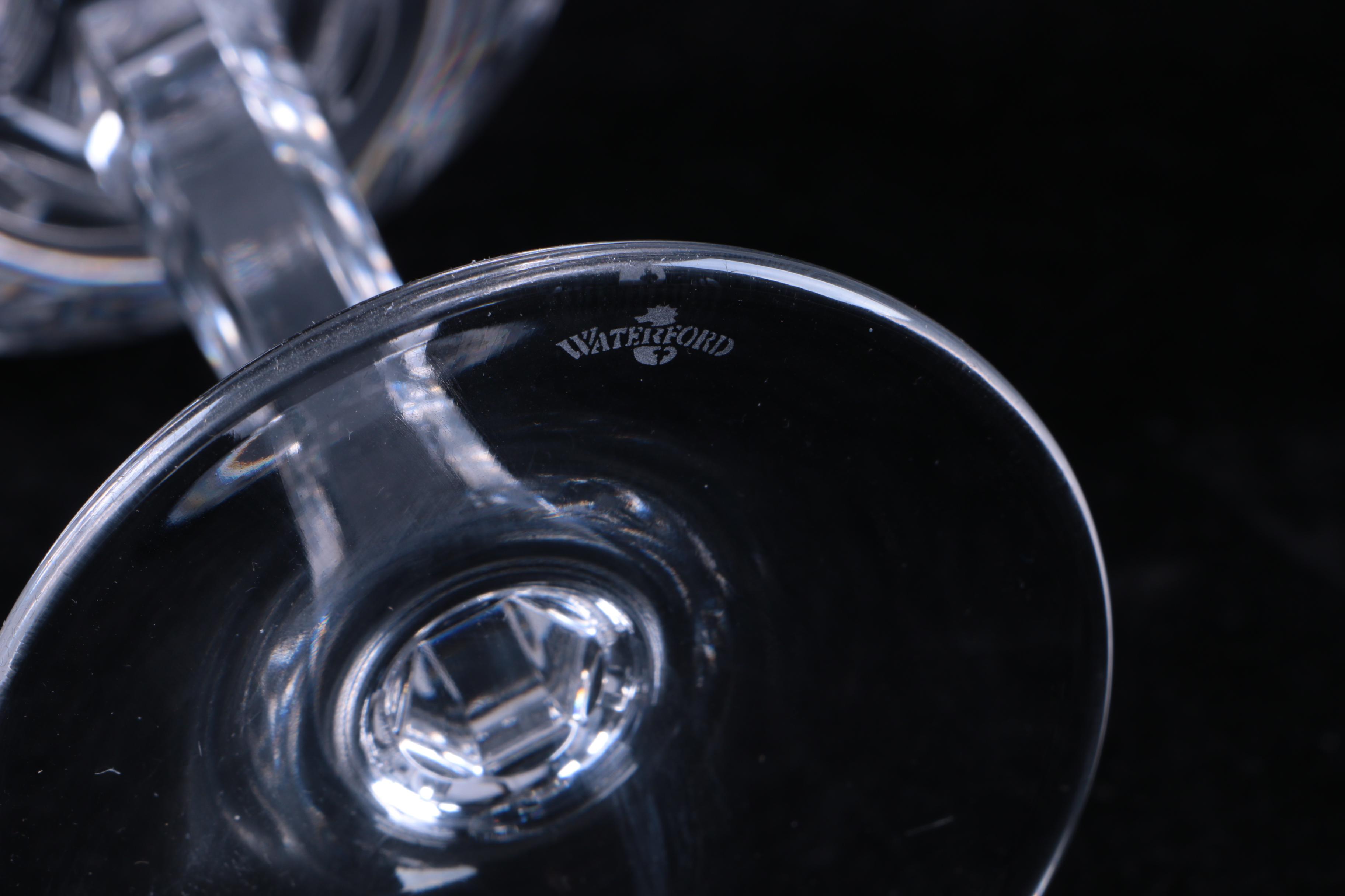 Waterford Crystal "Millennium" Series Wine Glasses