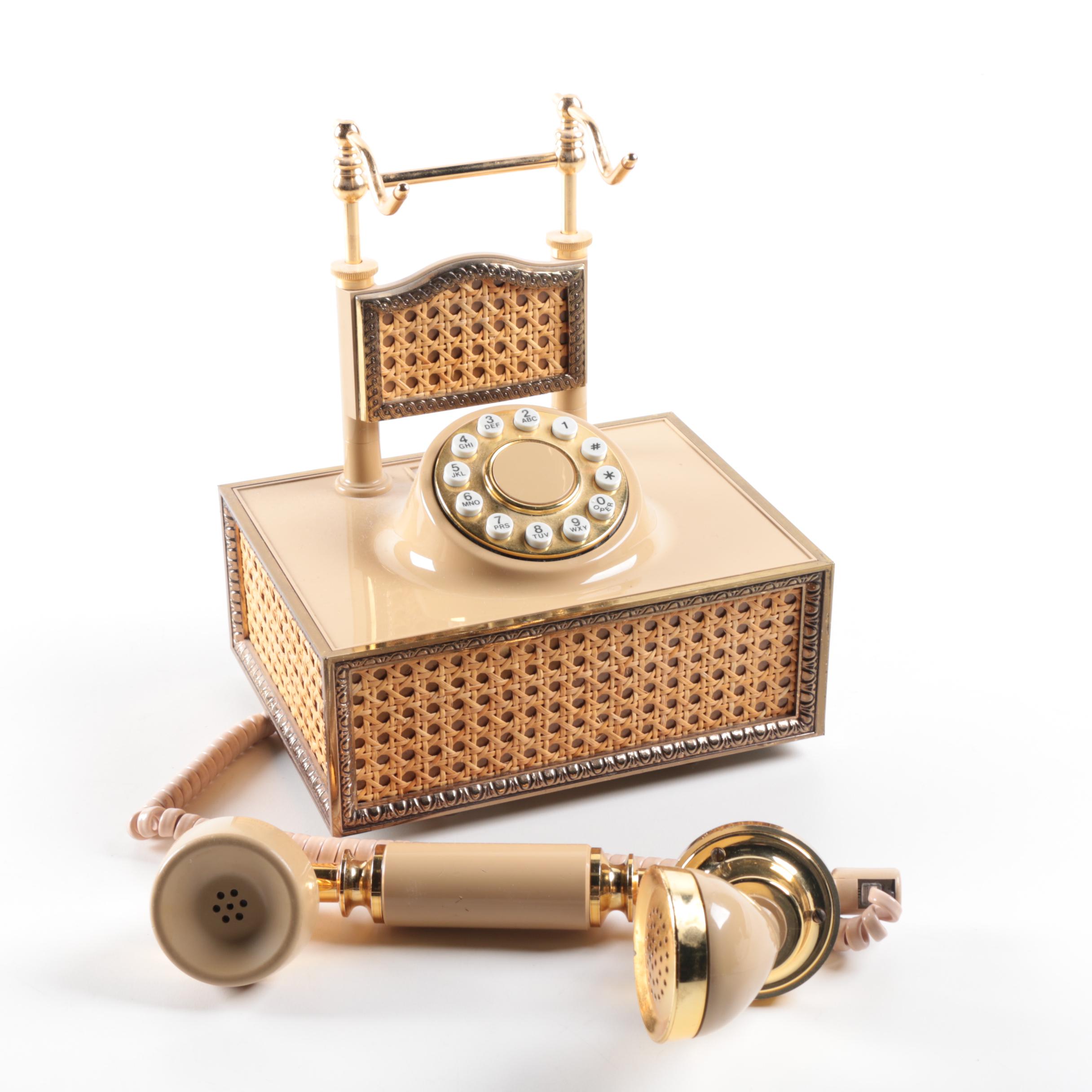 American Telecommunications "CS" Candlestick Rotary Phone
