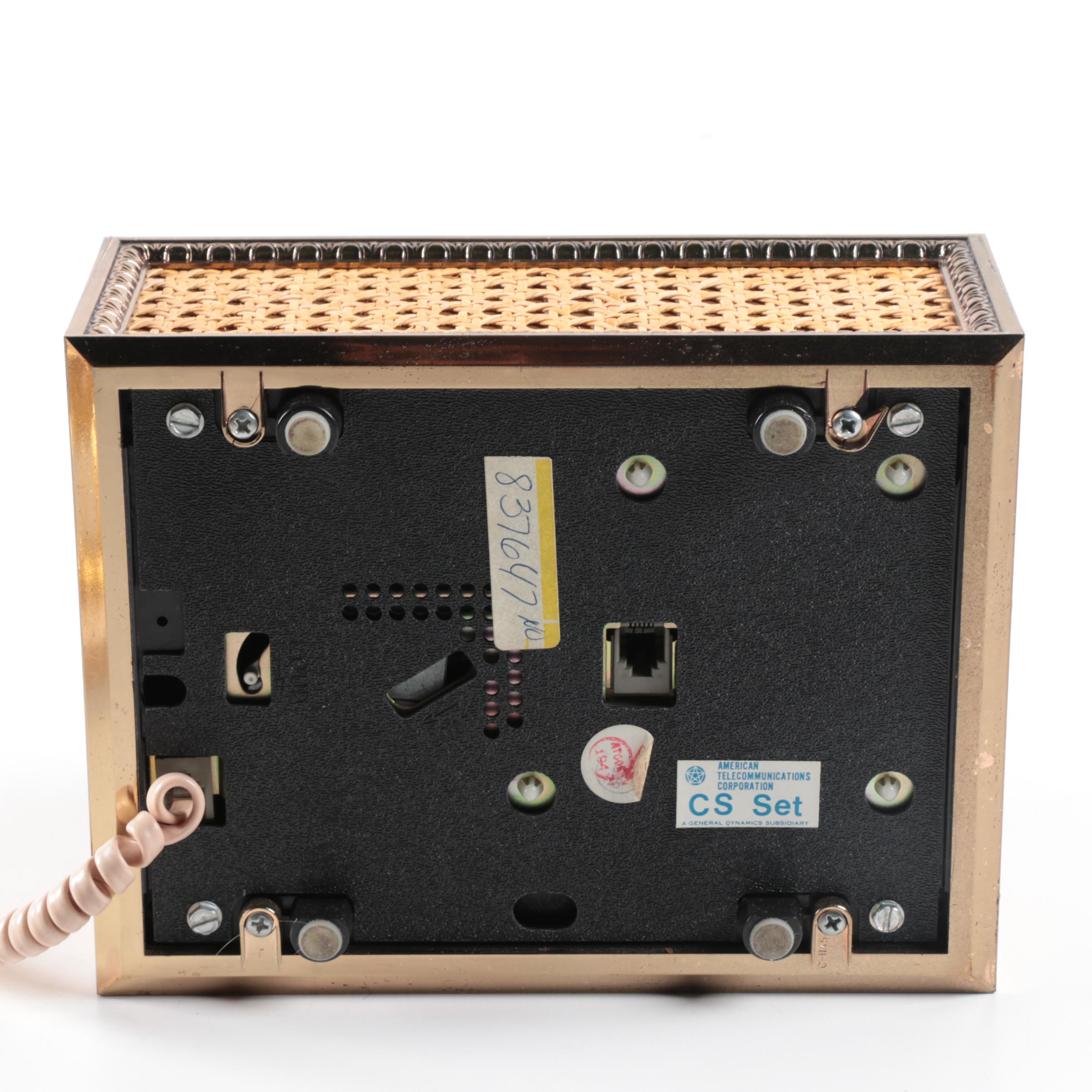 American Telecommunications "CS" Candlestick Rotary Phone