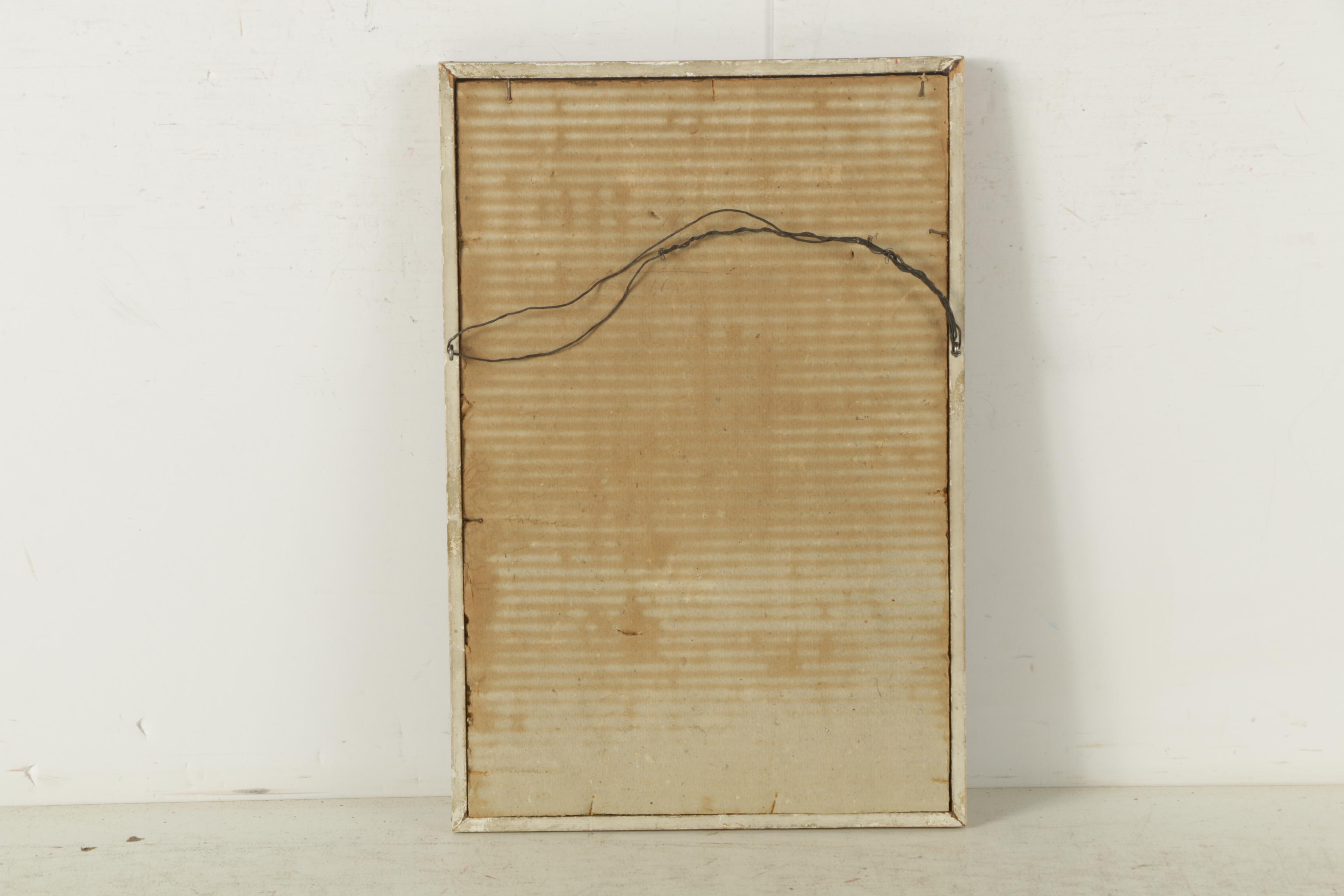 Watercolors Paintings and Hand-Colored Mezzograph of Landscapes