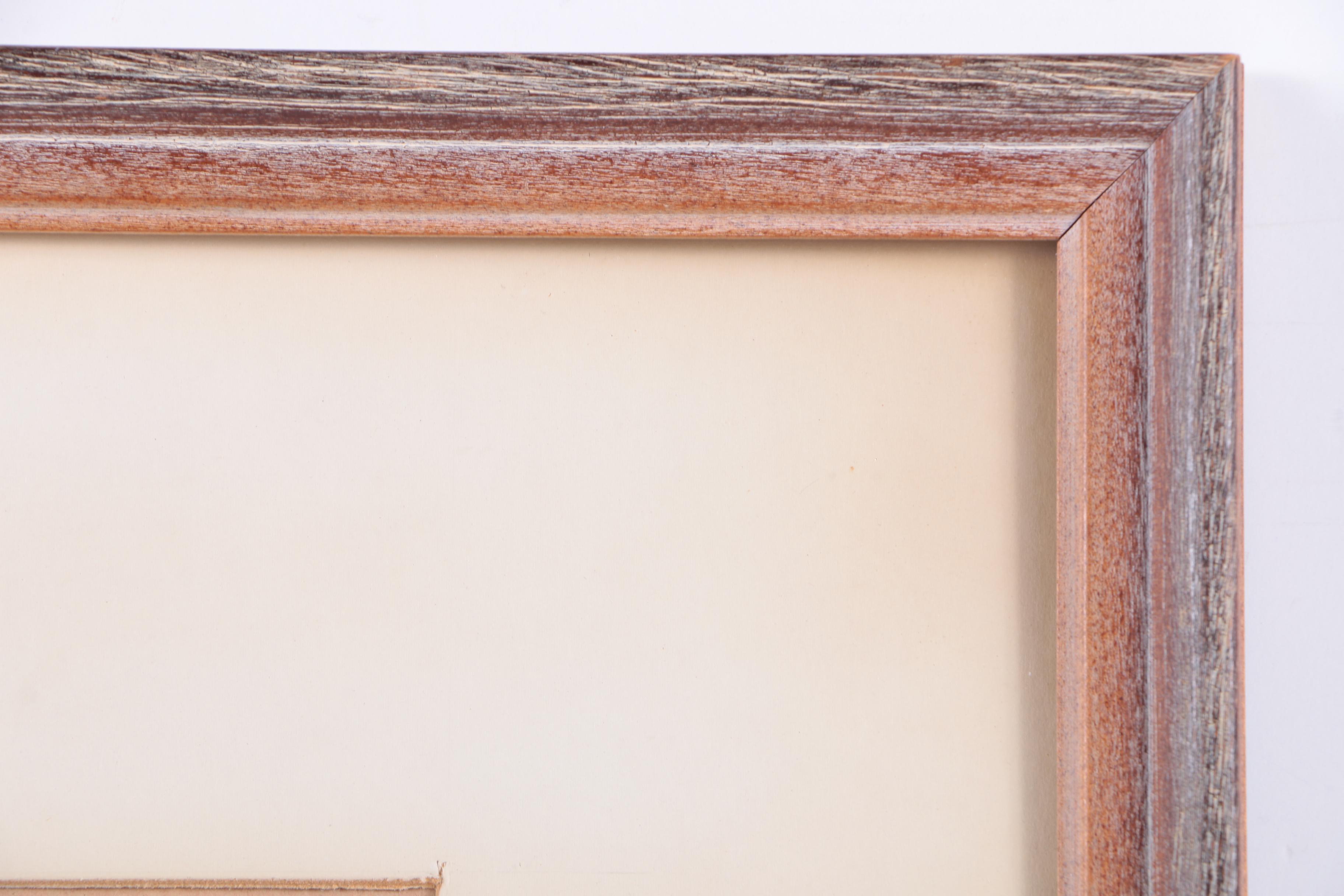 1954 Charcoal Drawing on Paper "Sandy Sketching" Attributed to Albert Wasserman