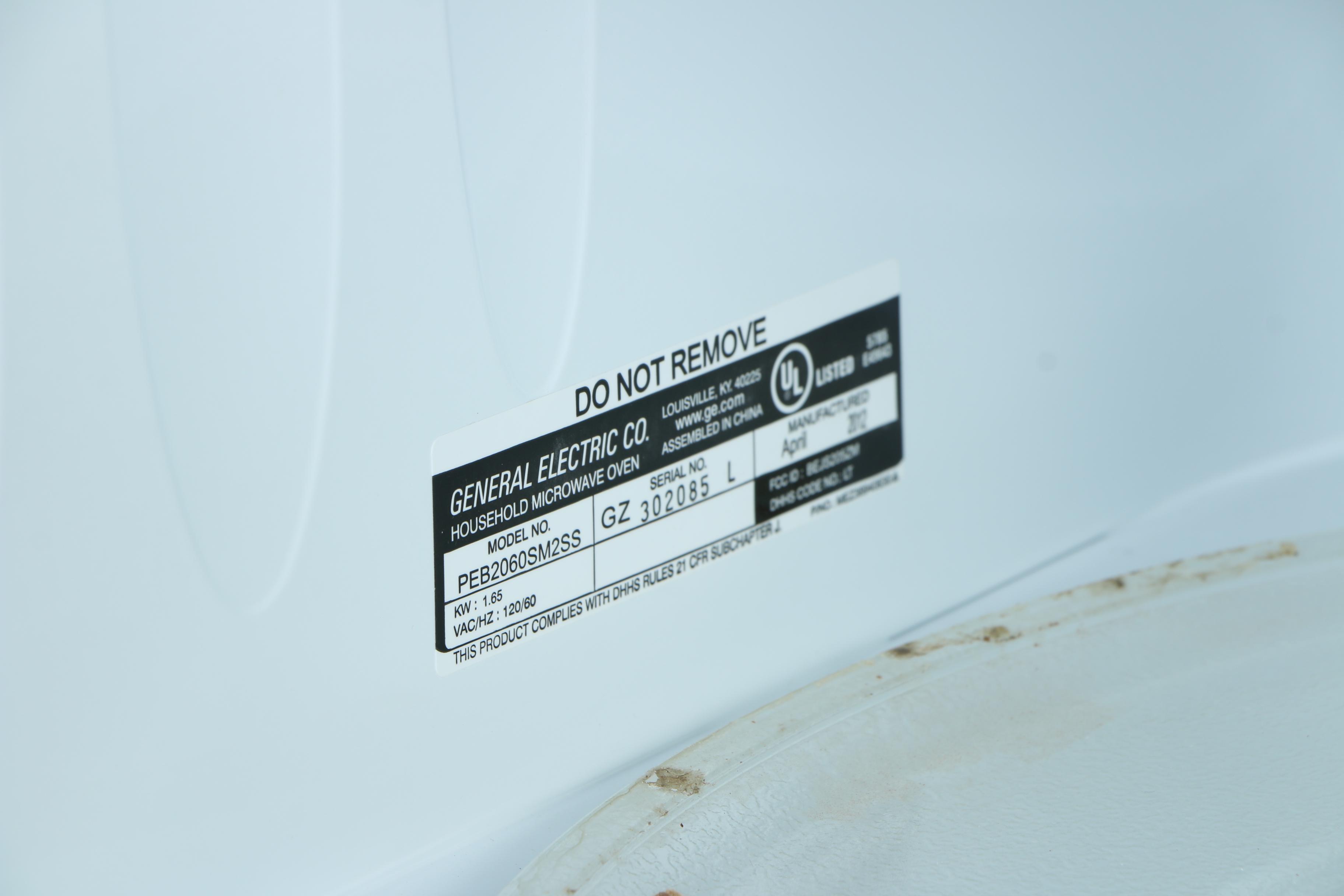 General Electric Profile Microwave Oven