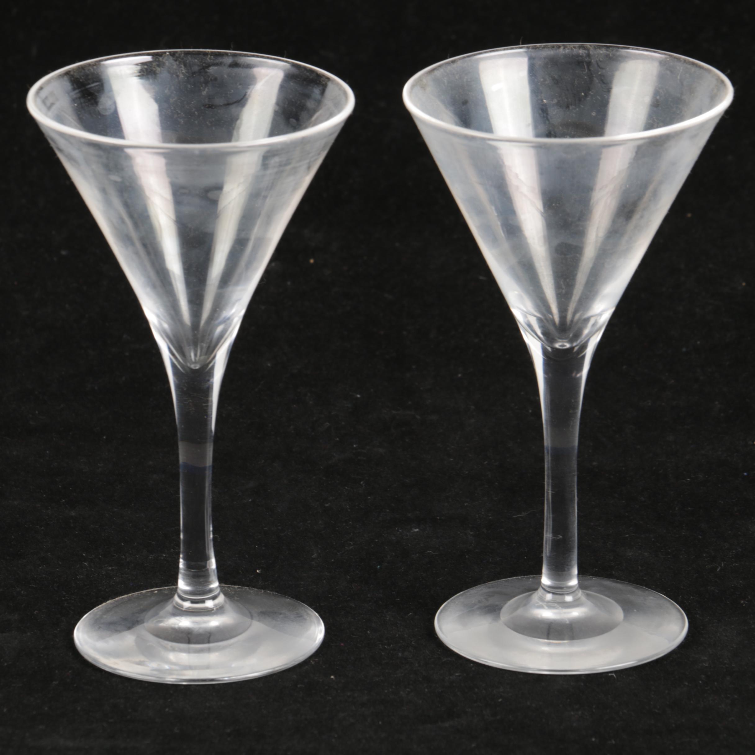Steuben Crystal Cocktail Glasses