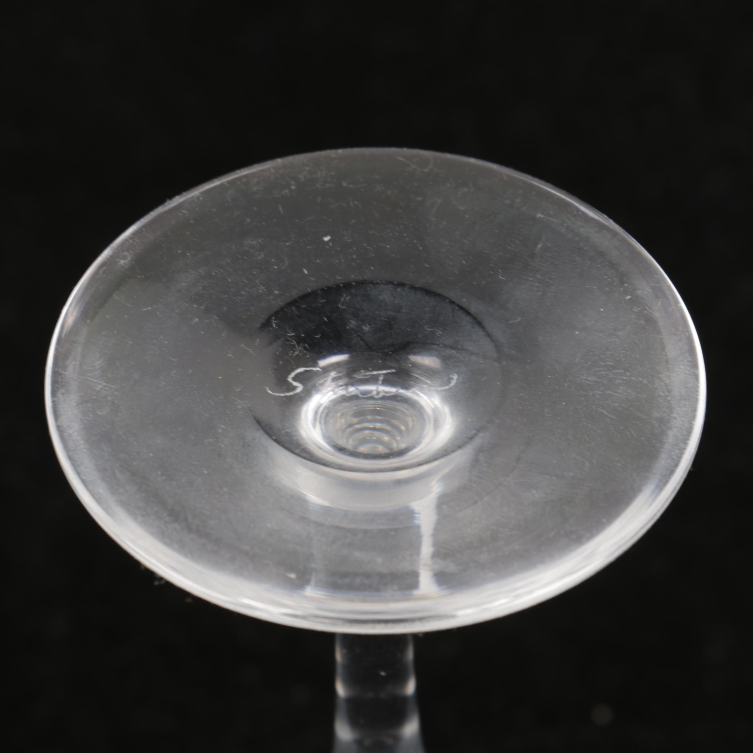 Steuben Crystal Cocktail Glasses