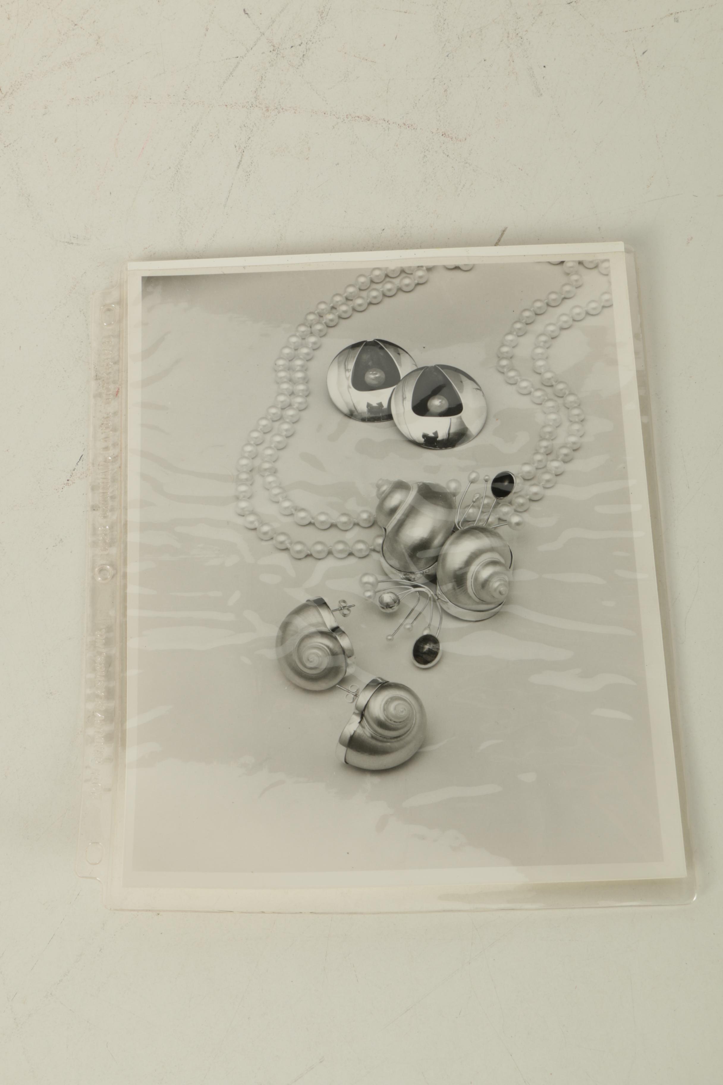 Betsy Fuller Jewelry Design Drawing and Photographs