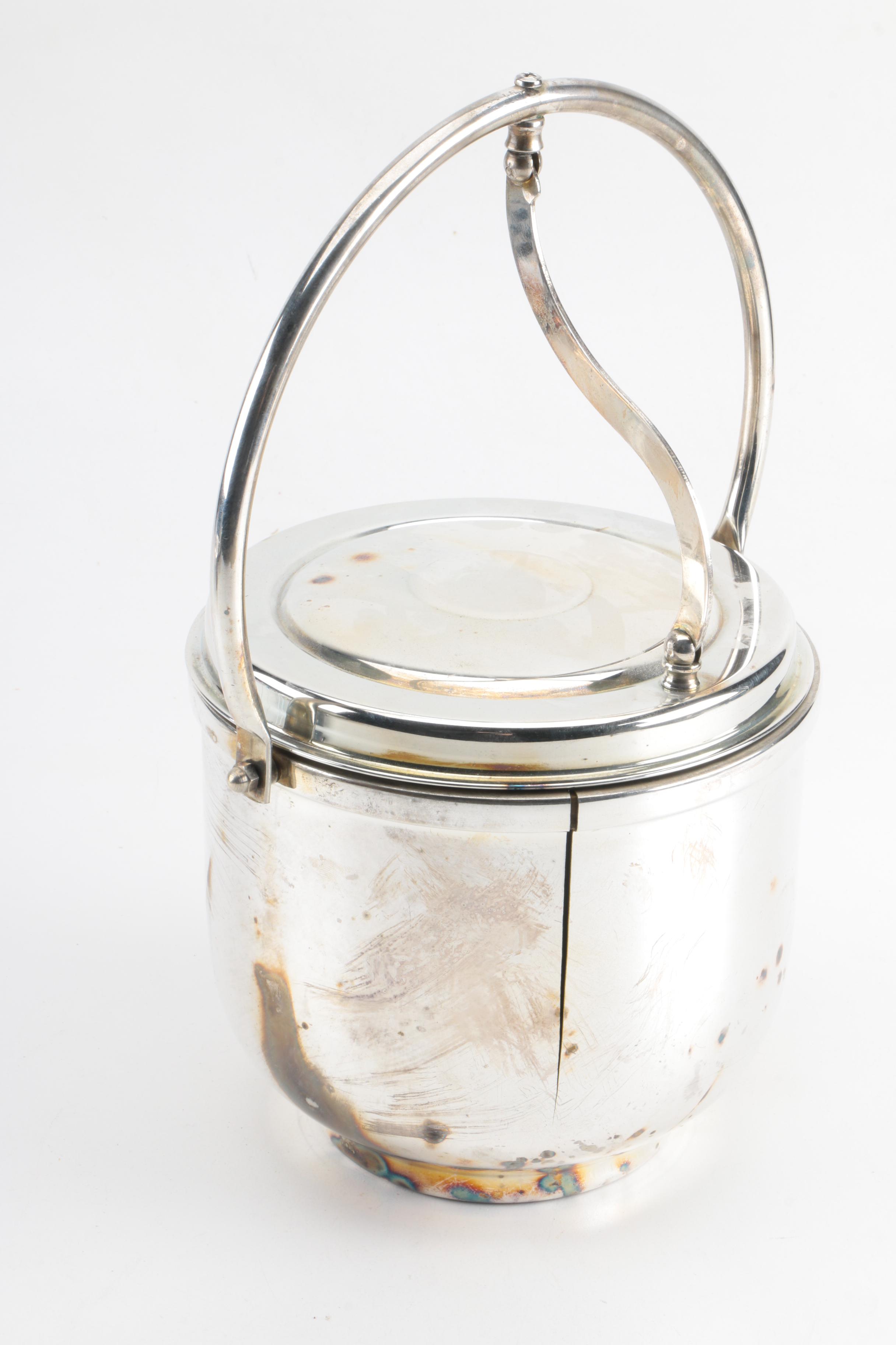 International Silver Co. "Castleton" Trays and Other Silver Plate Severware