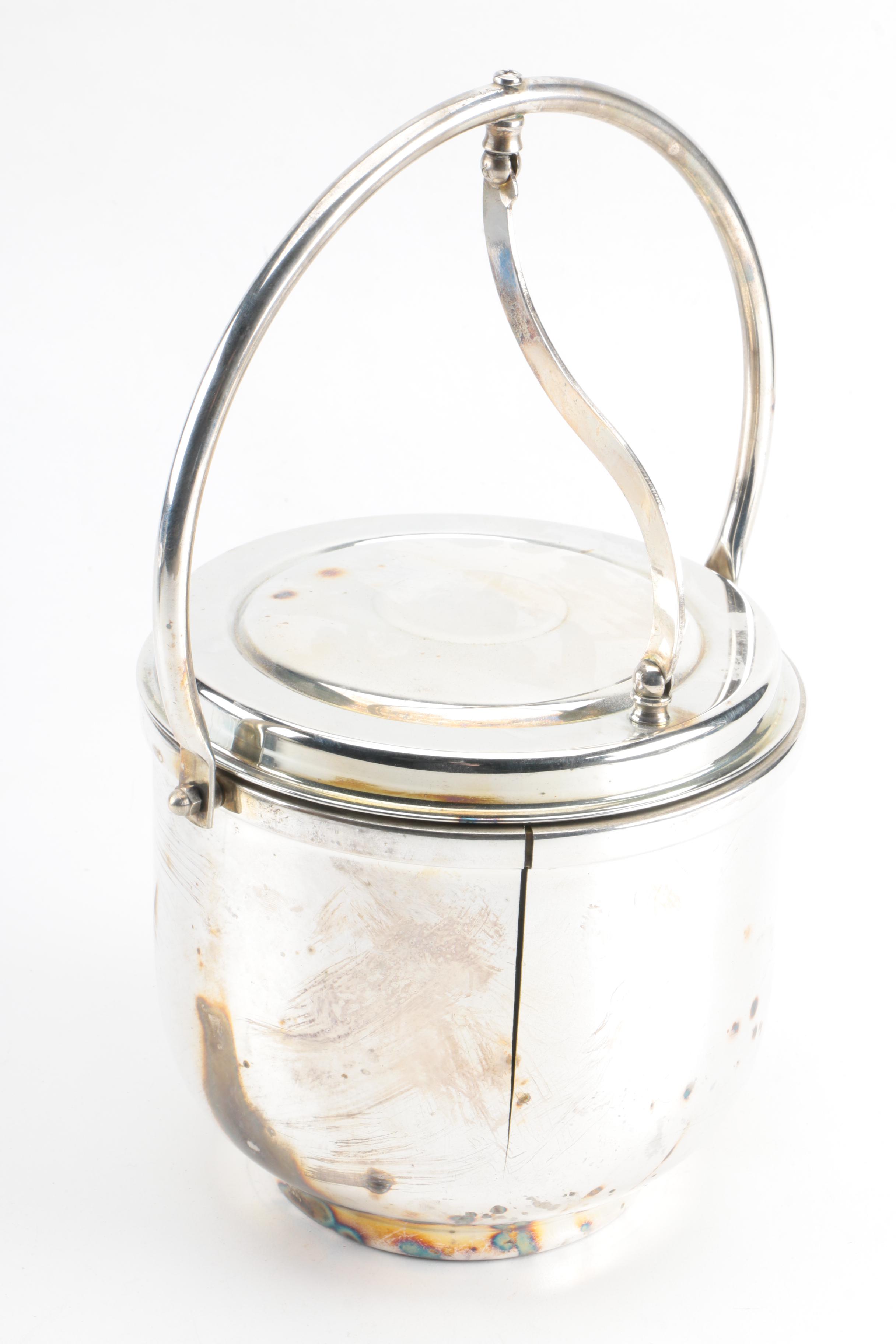 International Silver Co. "Castleton" Trays and Other Silver Plate Severware