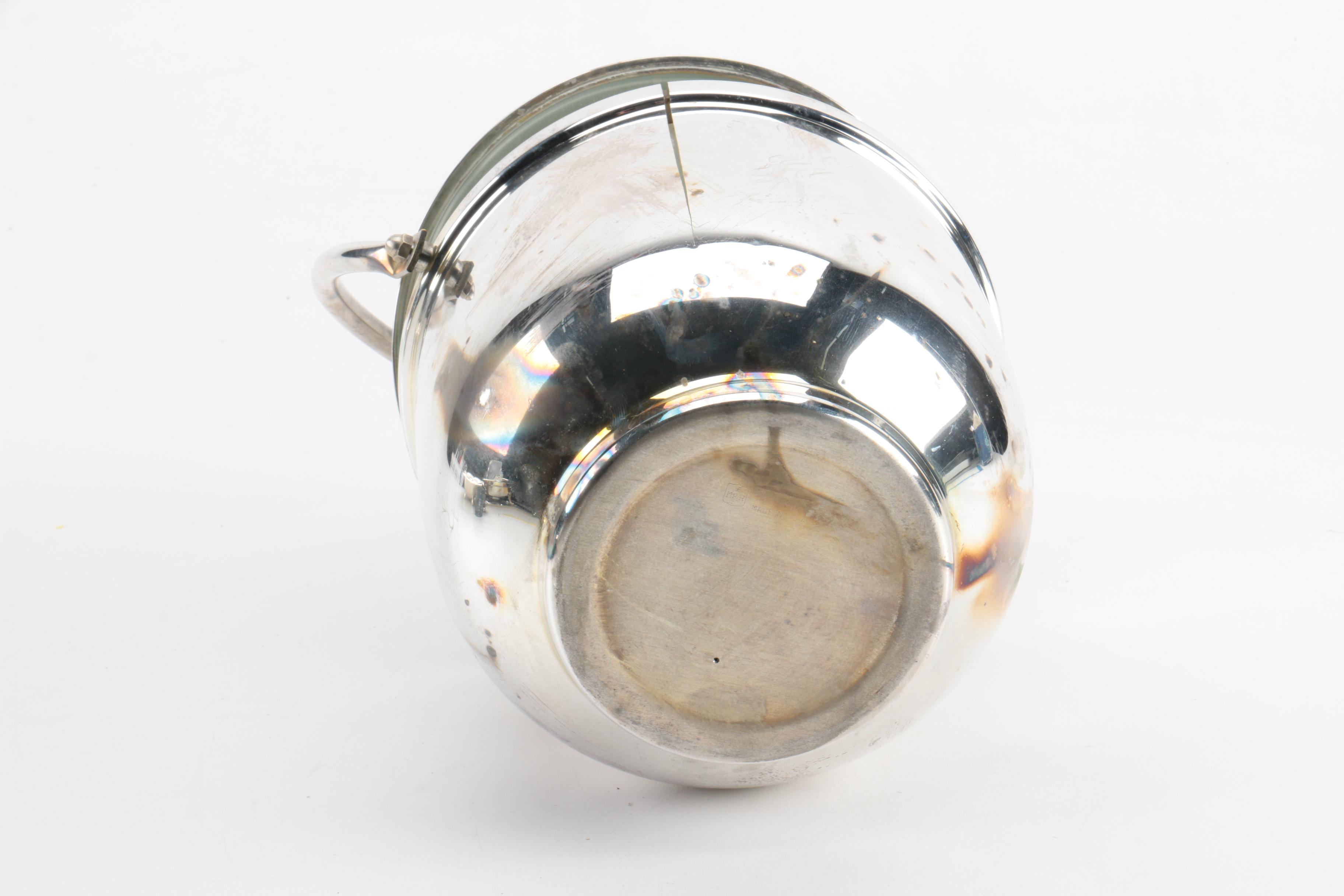 International Silver Co. "Castleton" Trays and Other Silver Plate Severware