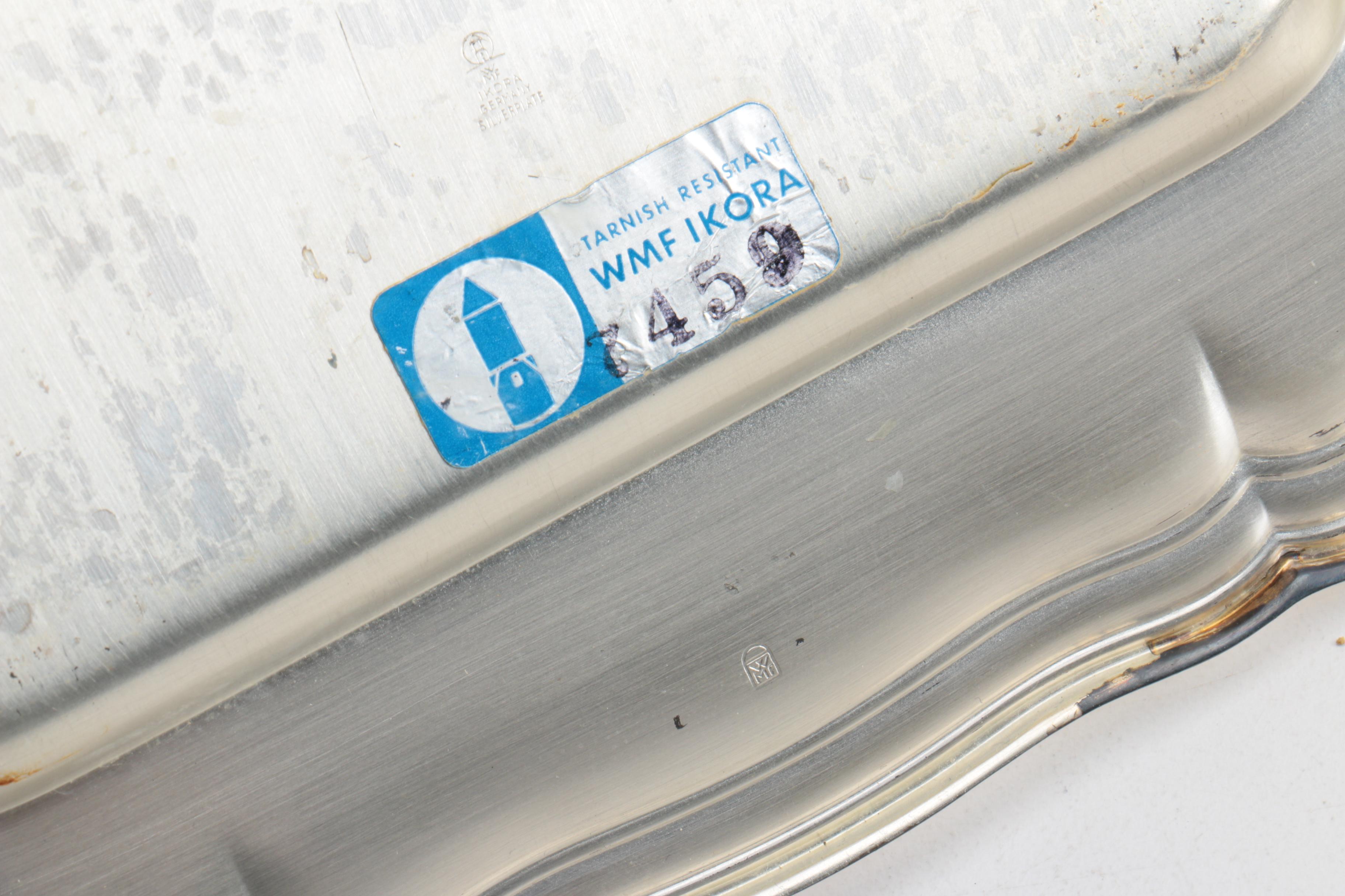 International Silver Co. "Castleton" Trays and Other Silver Plate Severware