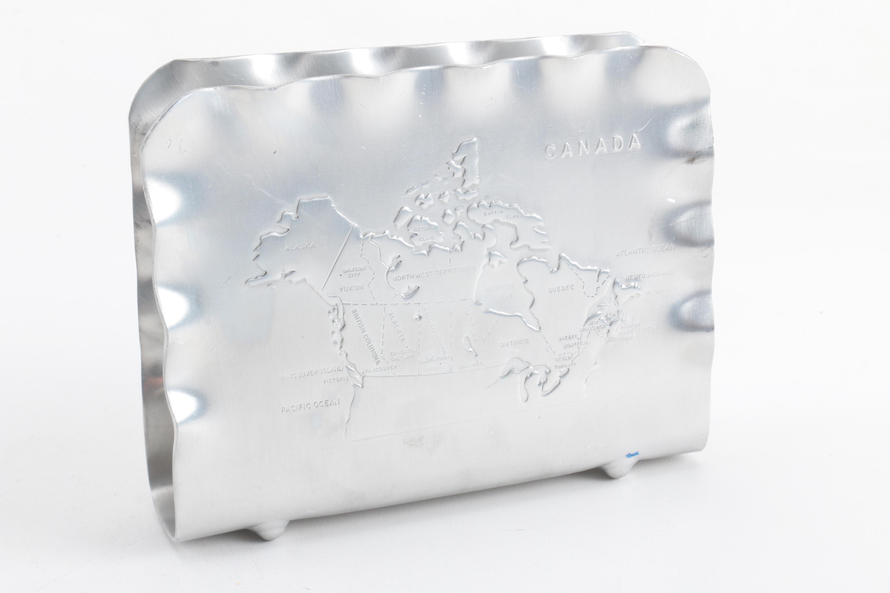 International Silver Co. "Castleton" Trays and Other Silver Plate Severware