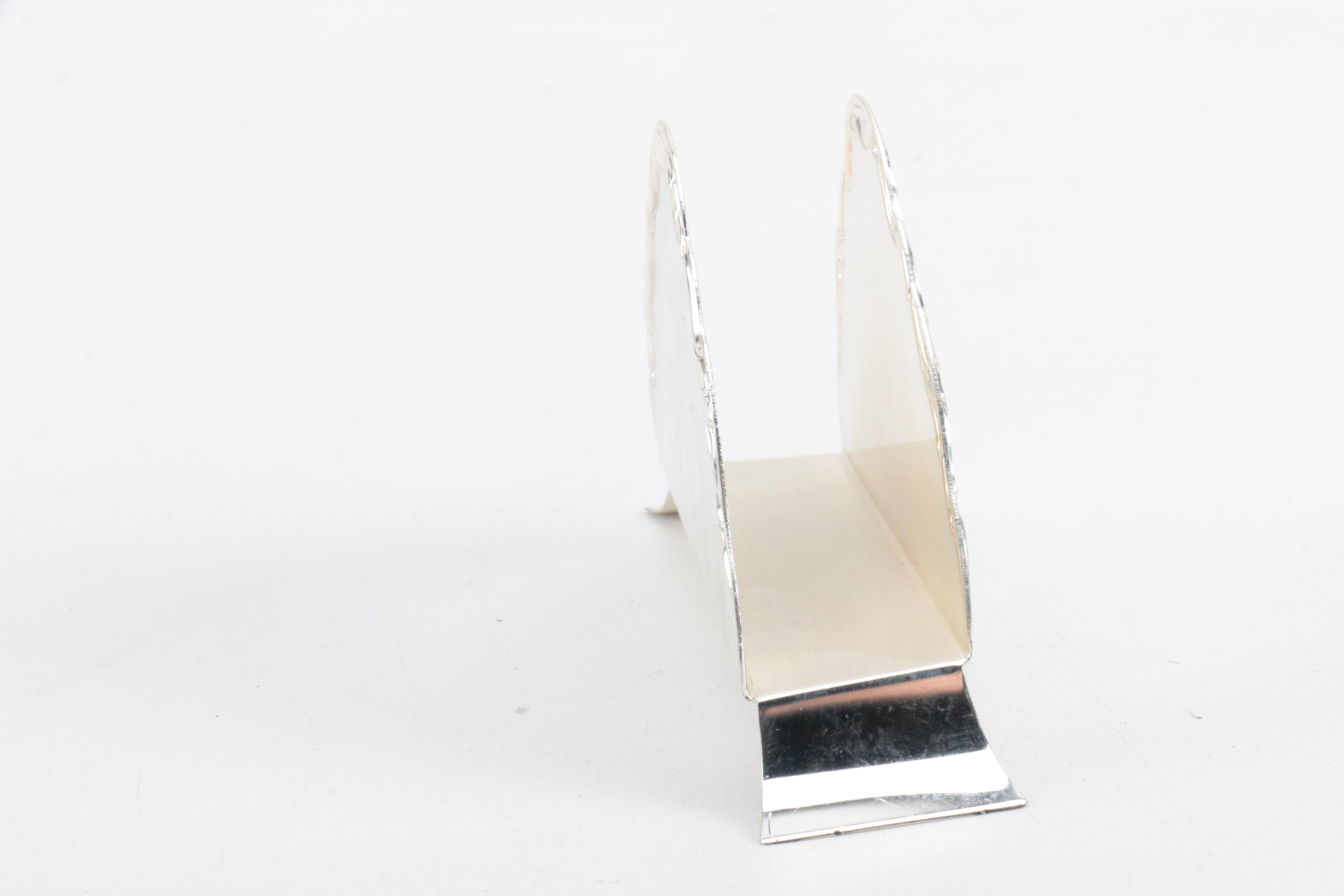 International Silver Co. "Castleton" Trays and Other Silver Plate Severware