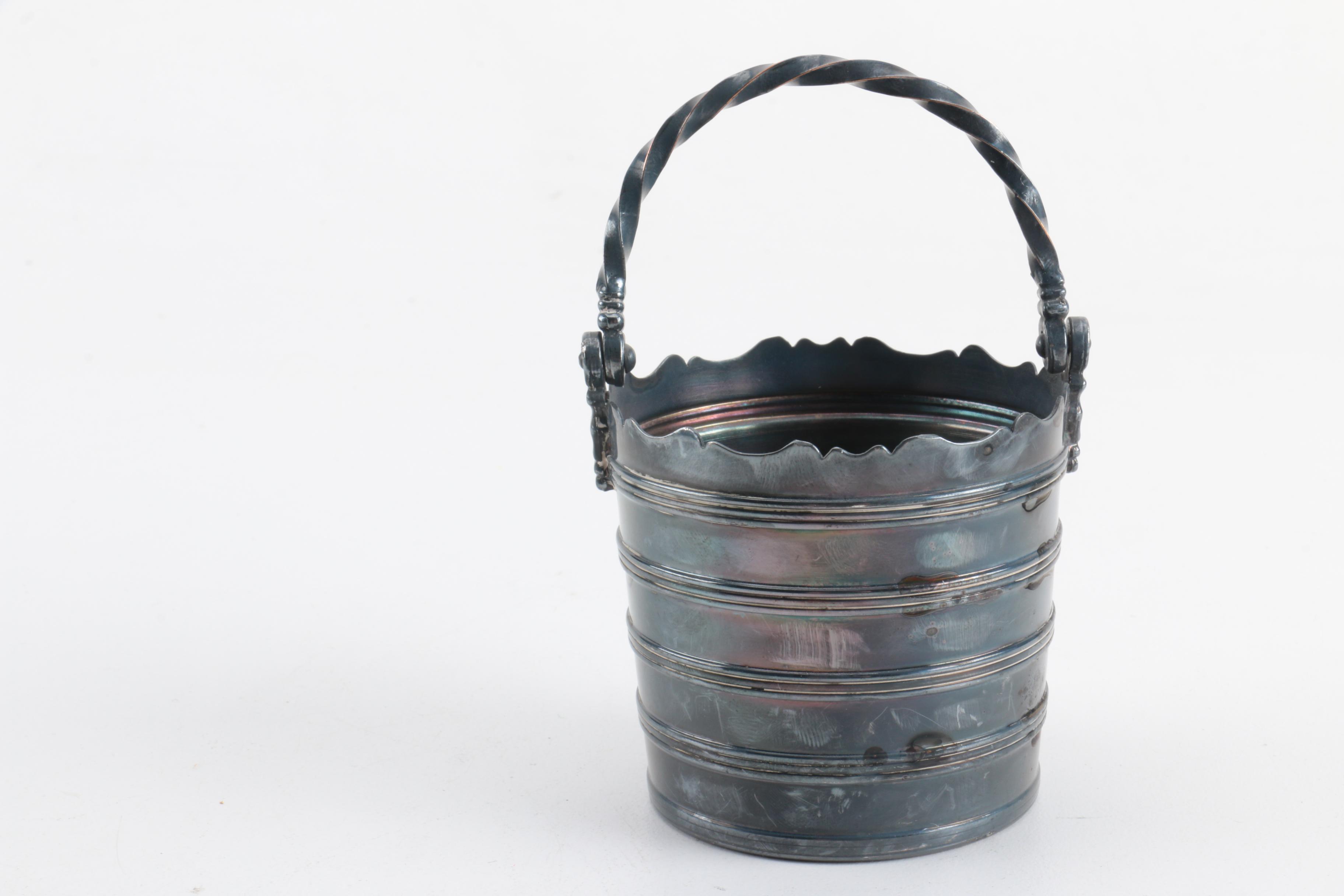 International Silver Co. "Castleton" Trays and Other Silver Plate Severware