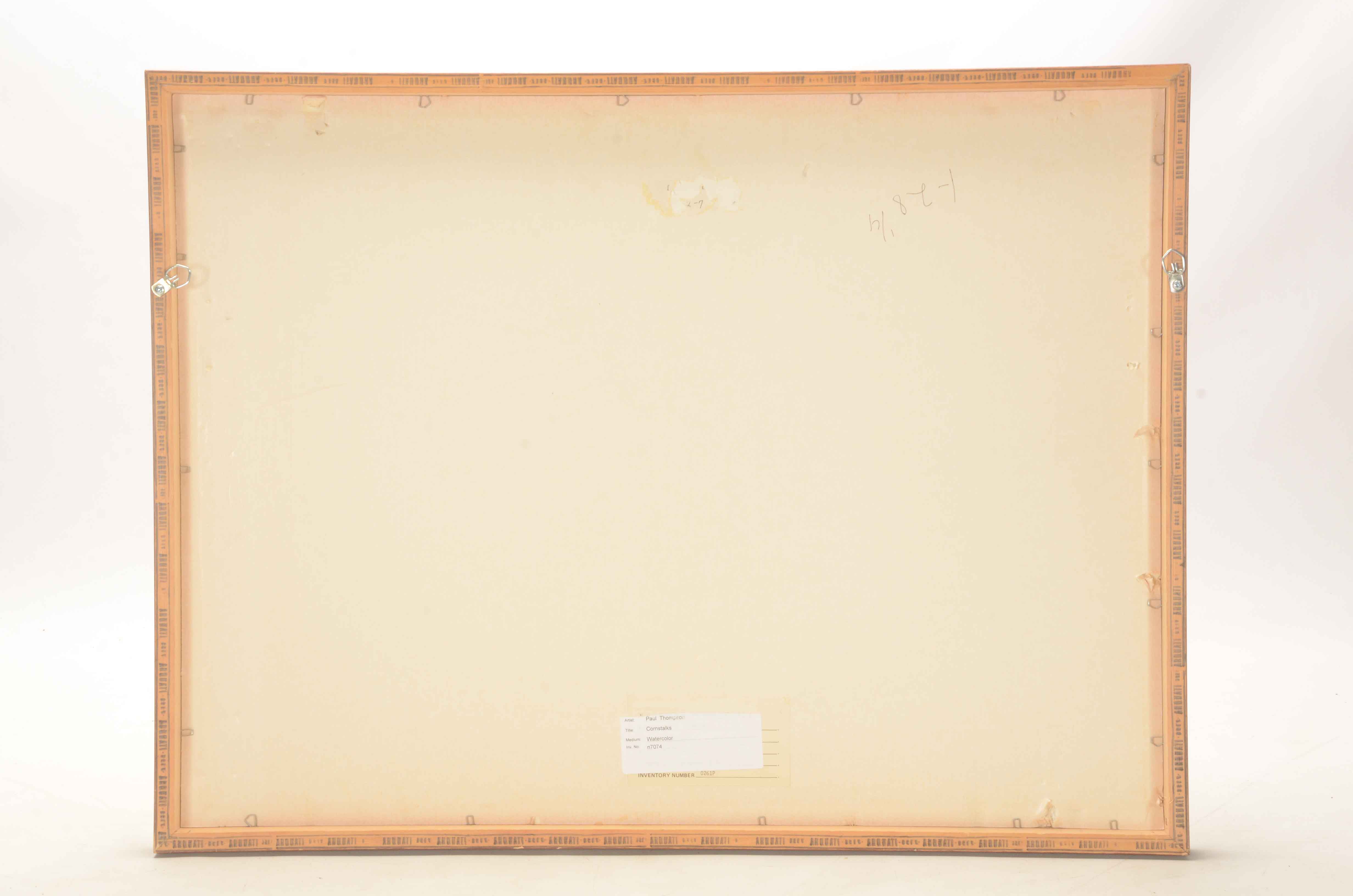 Paul Thompson Original Watercolor Painting "Cornstalk"