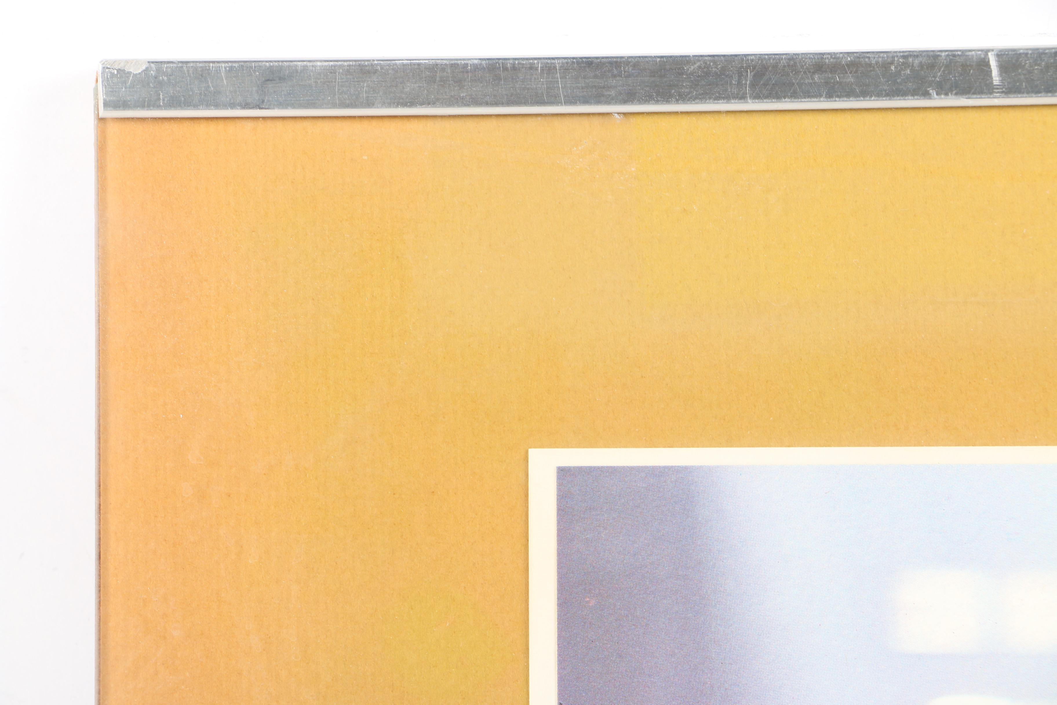 Offset Lithograph on Paper of Figural Scene