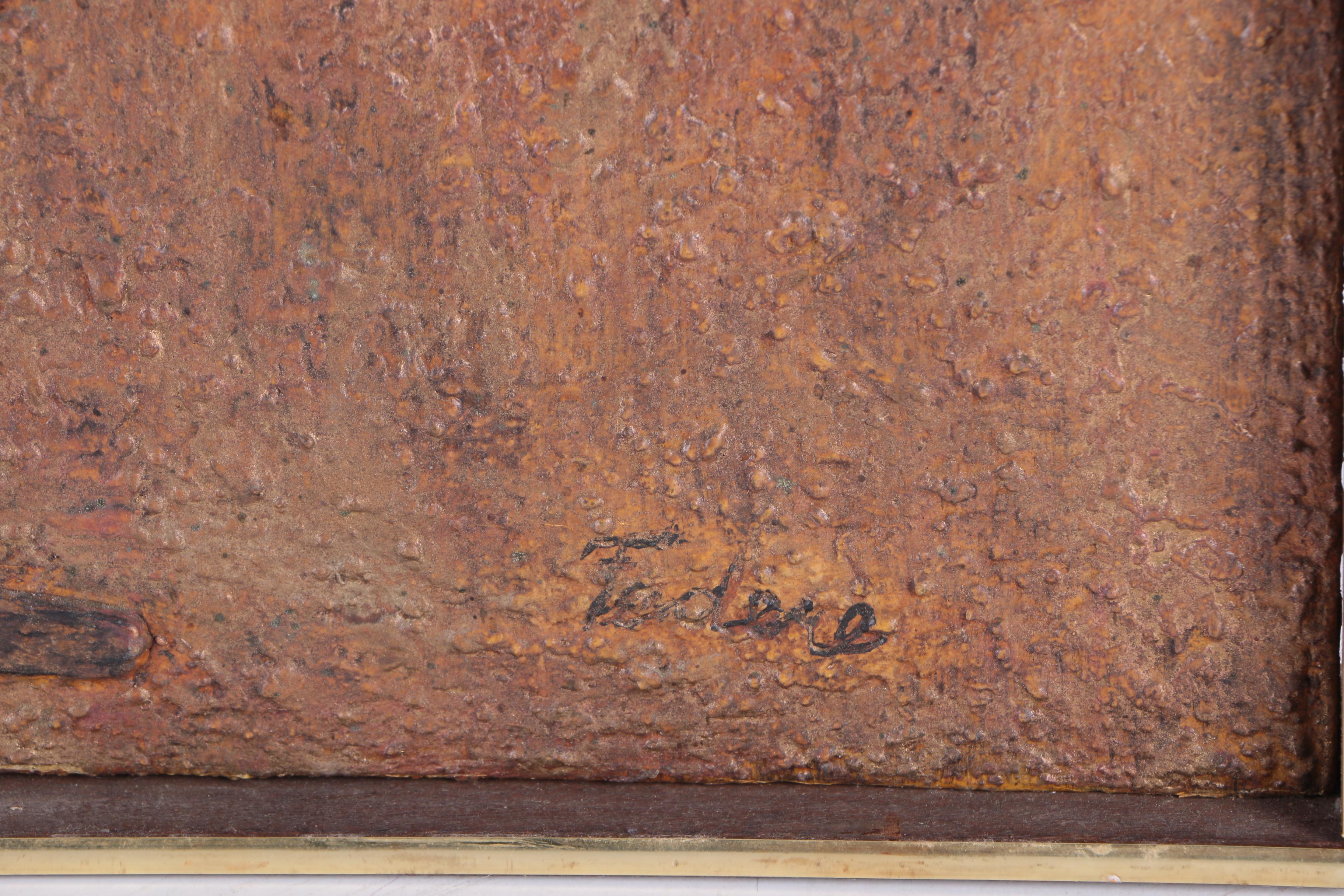 Marion Federè Mixed Media Painting "The Mystic Marriage"