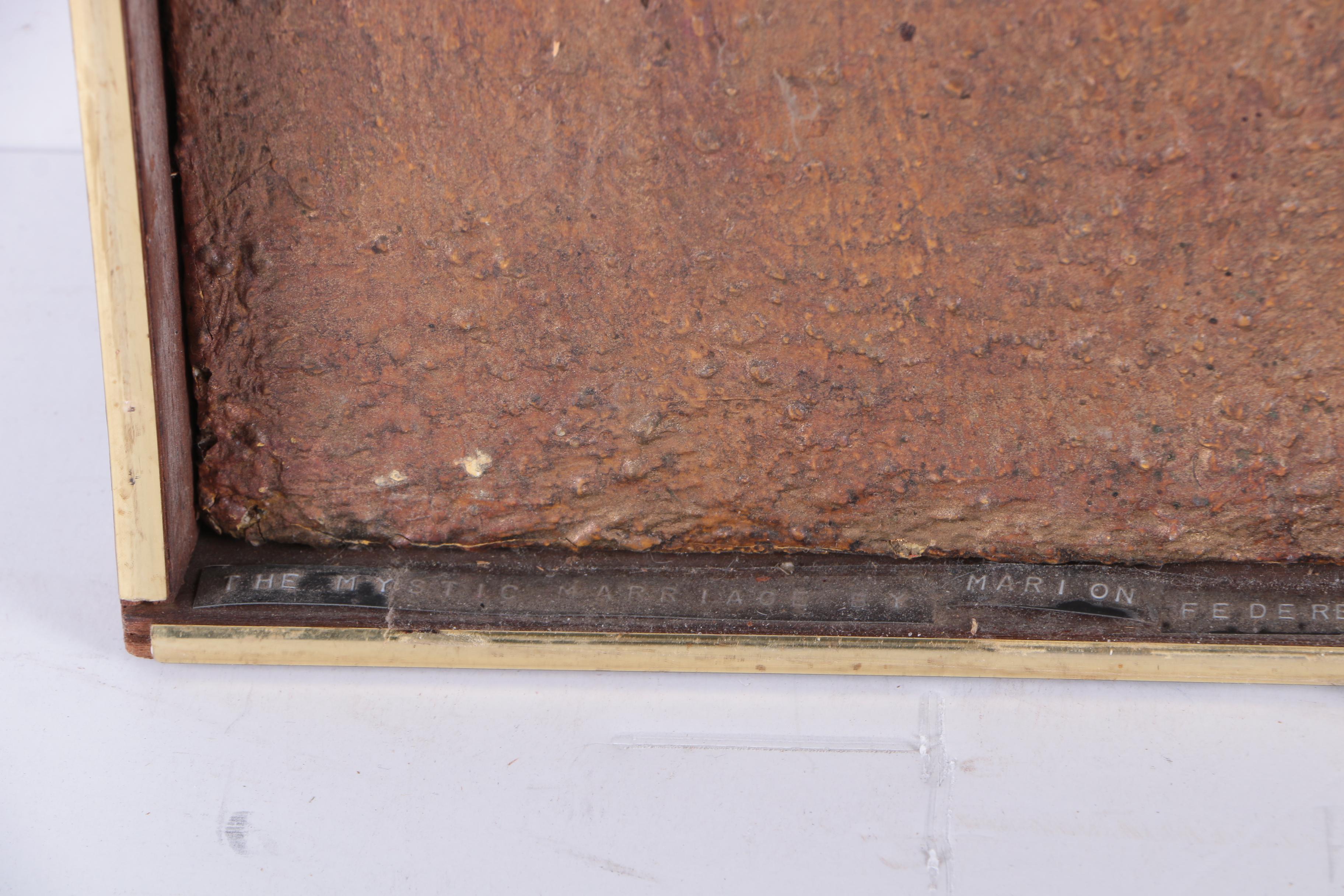 Marion Federè Mixed Media Painting "The Mystic Marriage"