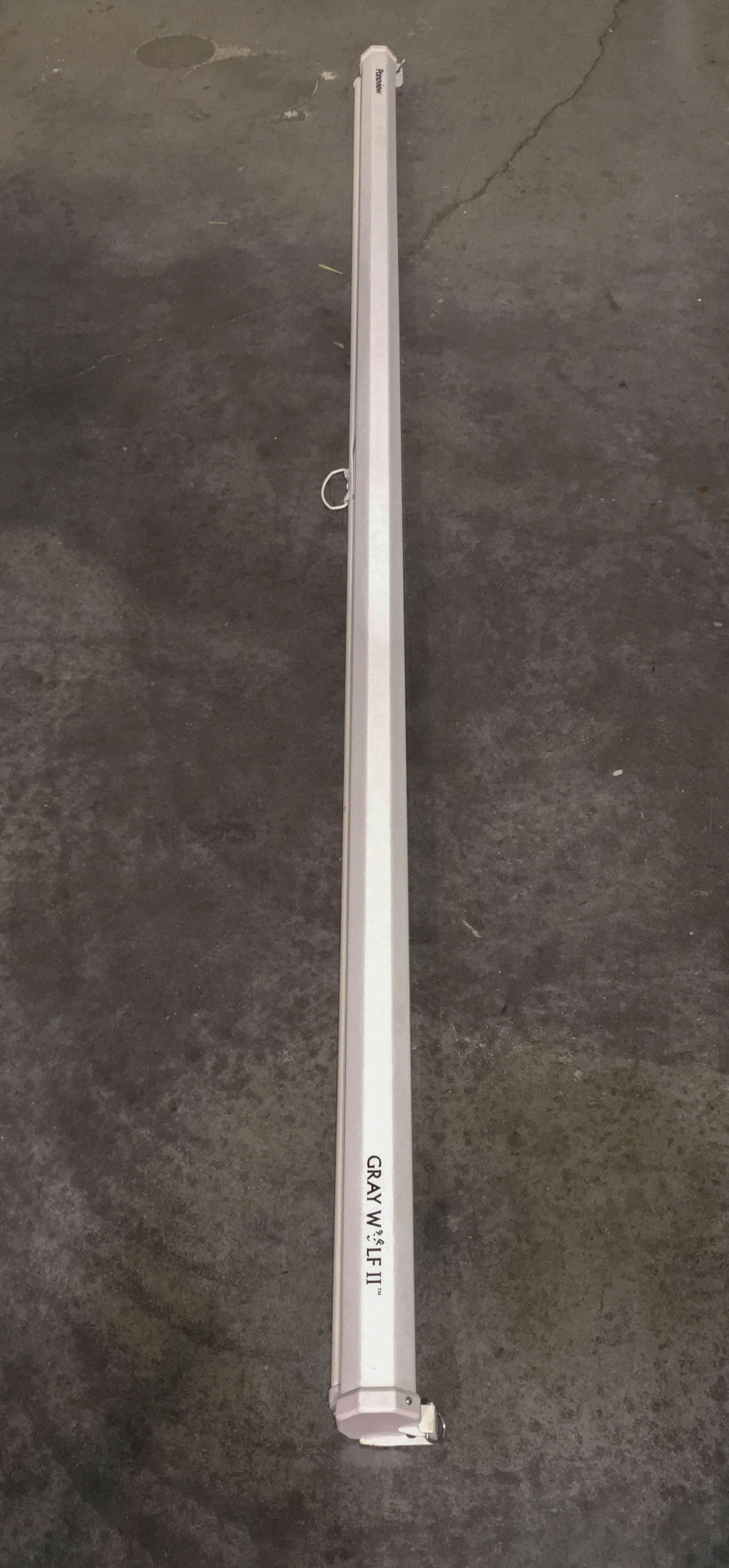 Panoview Gray Wolf II 106" Wide Screen Pull Down Projector Screen