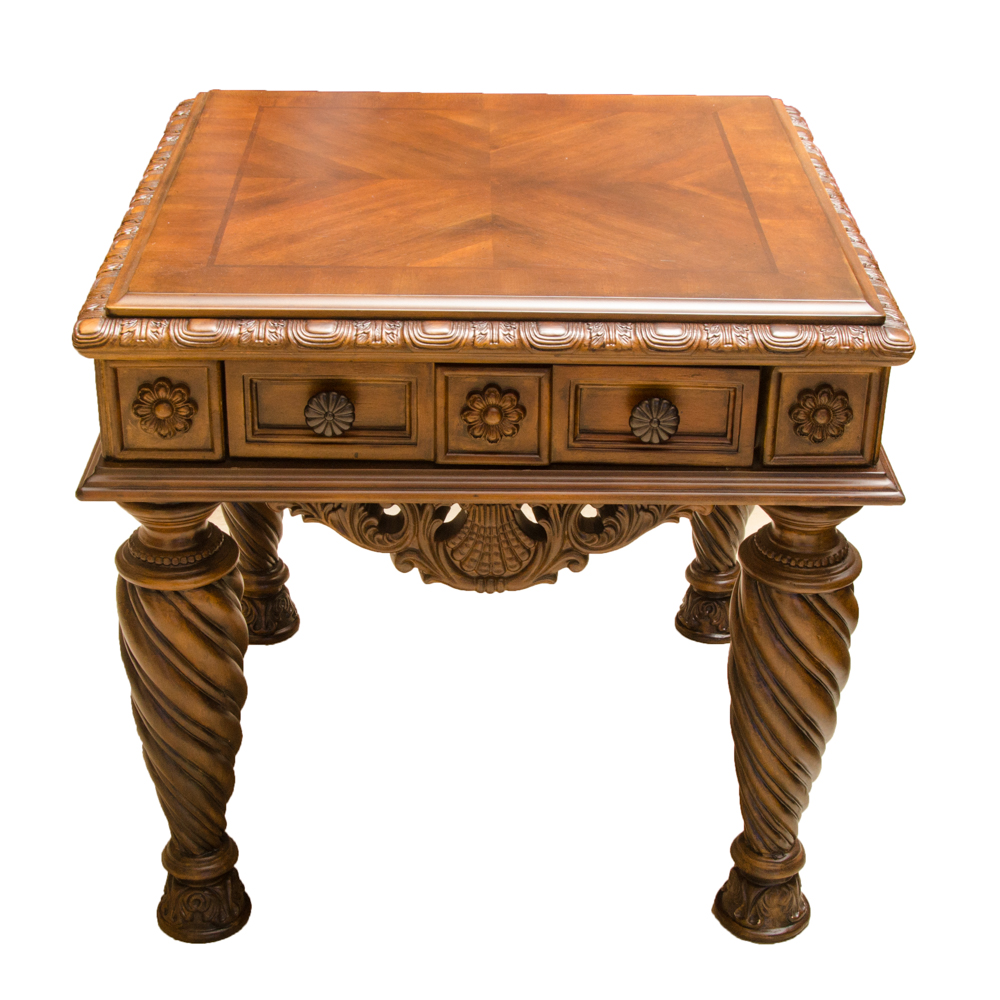 North shore end outlet table