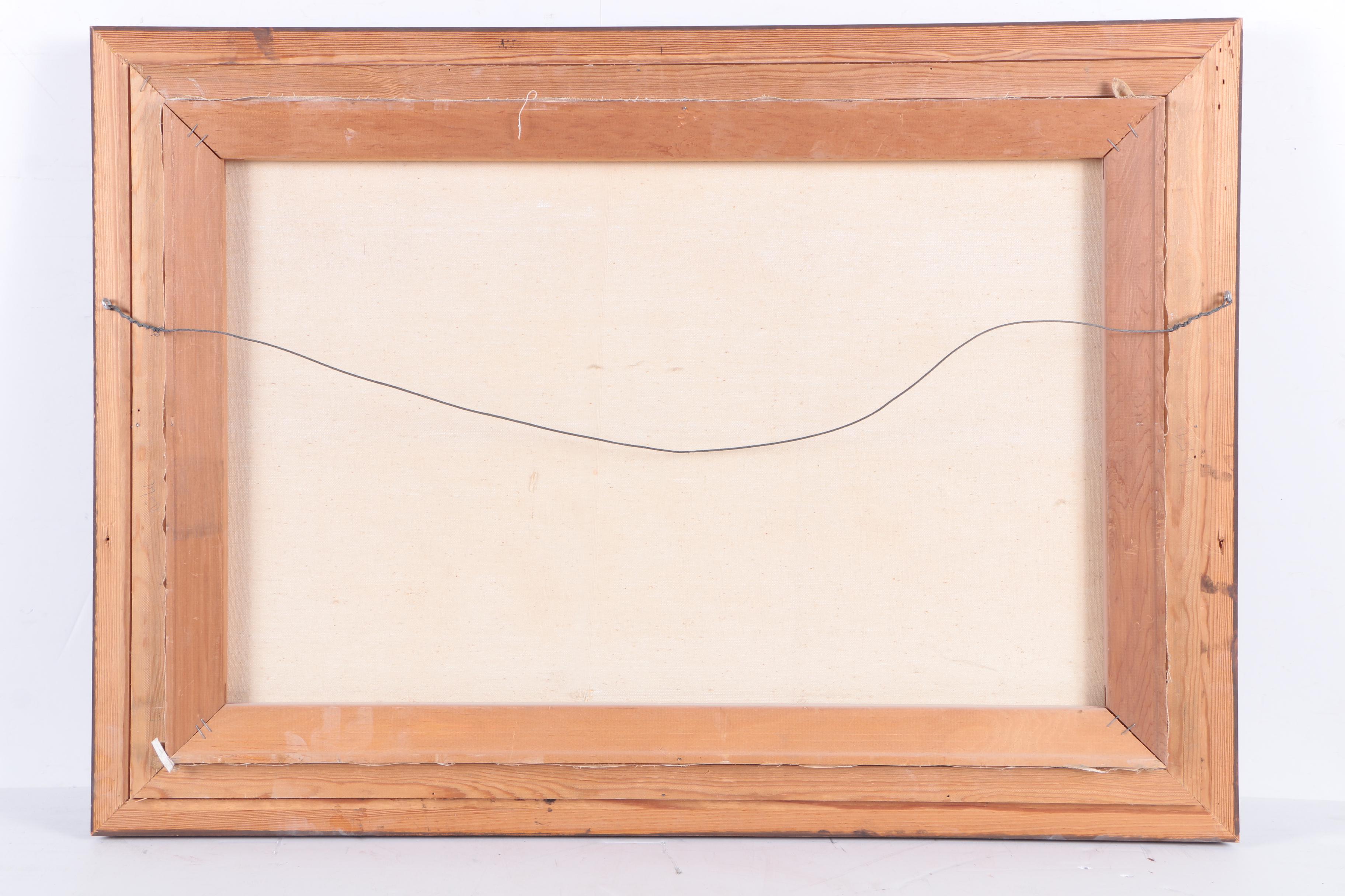 Kenny Tam Oil Painting on Canvas of Chinese Junks