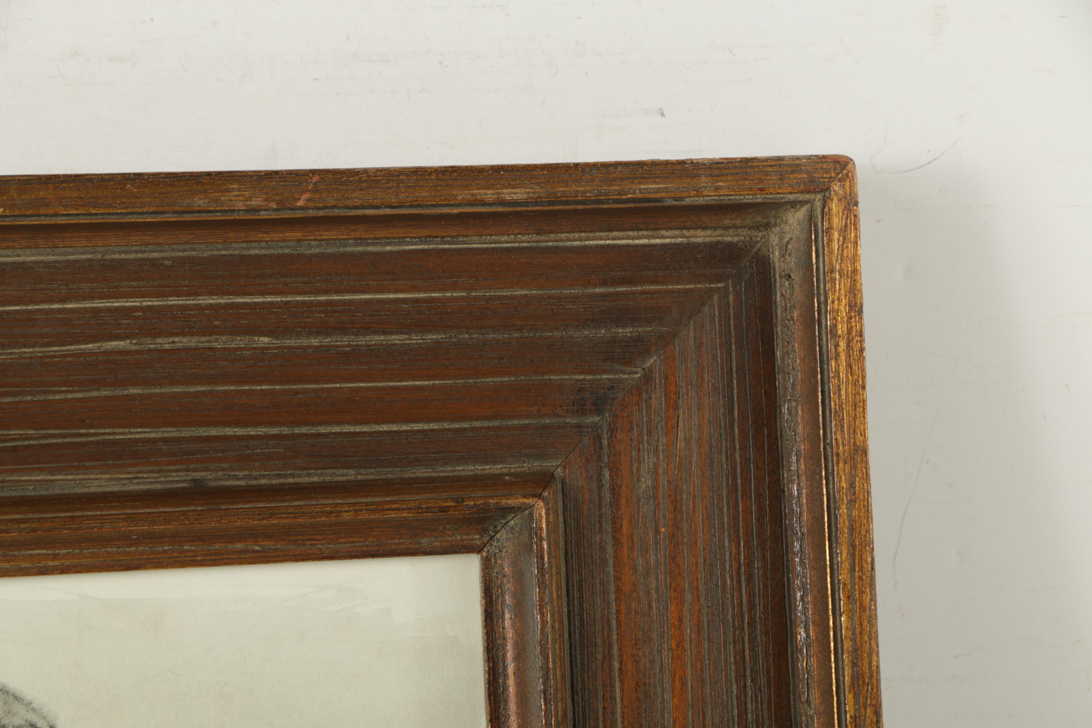 1963 Lois Davis Mixed Media Drawing of Nude Woman