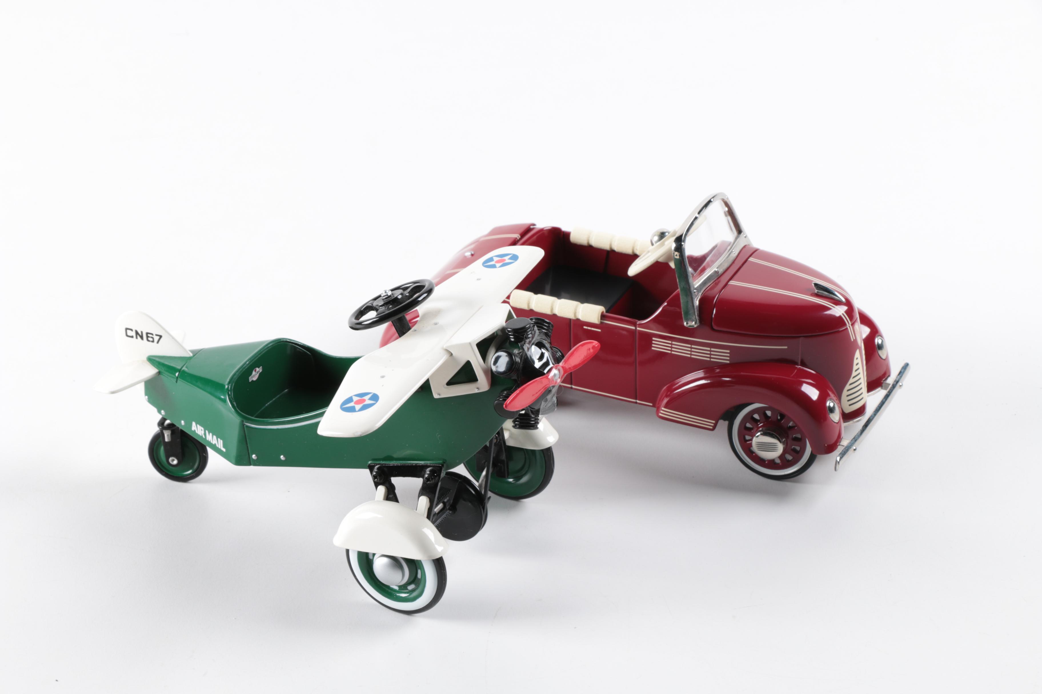 Hallmark Kiddie Cars and Framed Coloring Book Cover