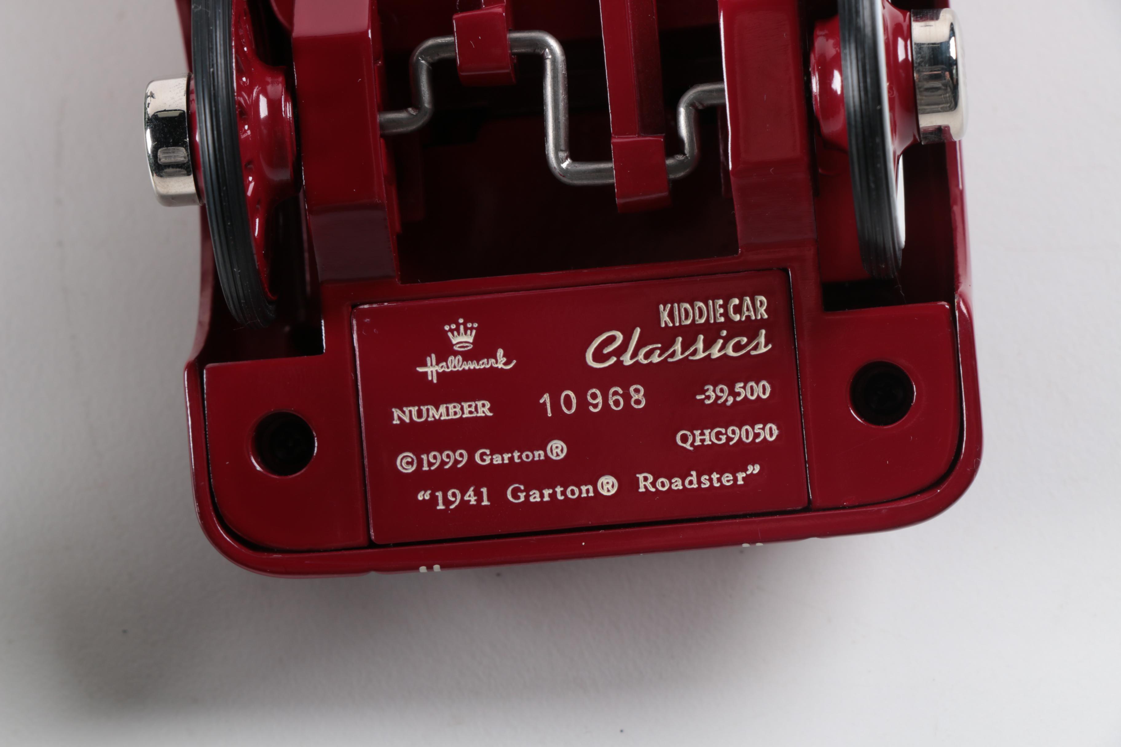 Hallmark Kiddie Cars and Framed Coloring Book Cover