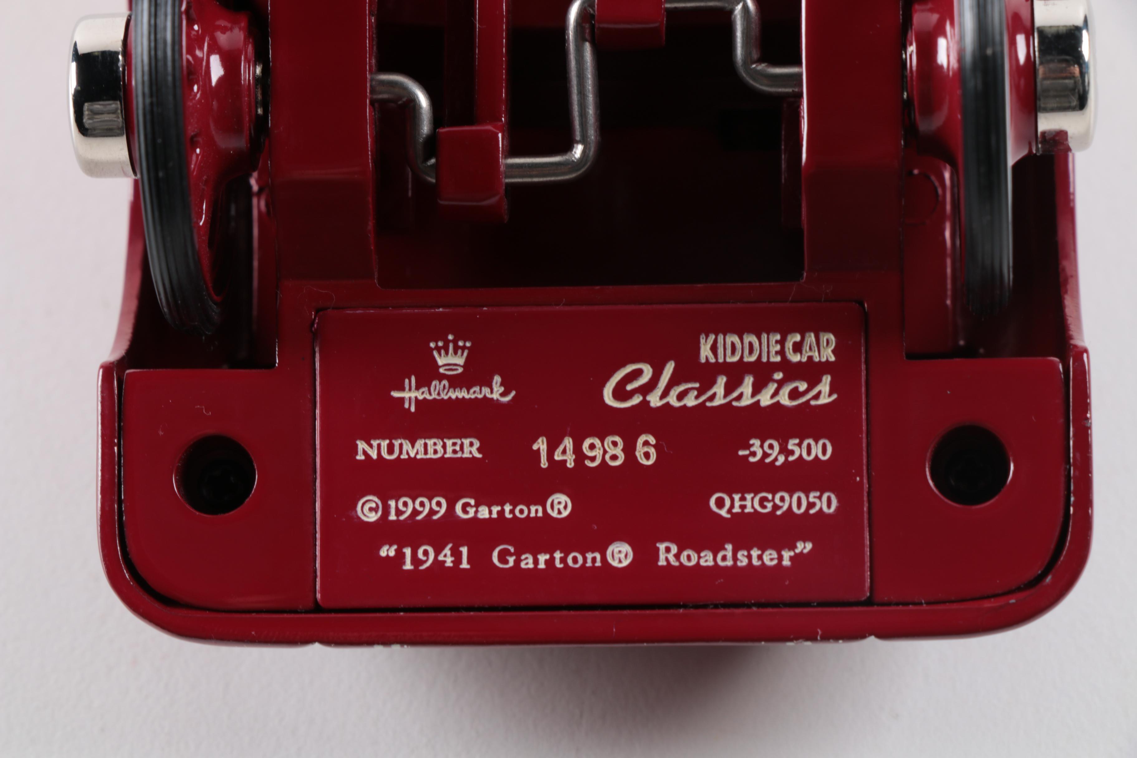 Hallmark Kiddie Cars and Framed Coloring Book Cover