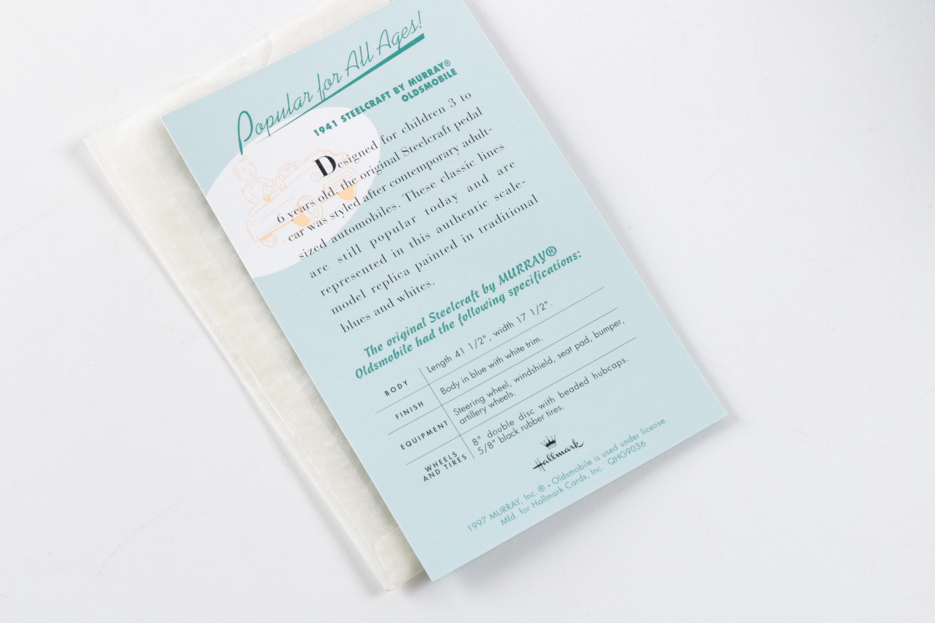 Hallmark Kiddie Cars and Framed Coloring Book Cover