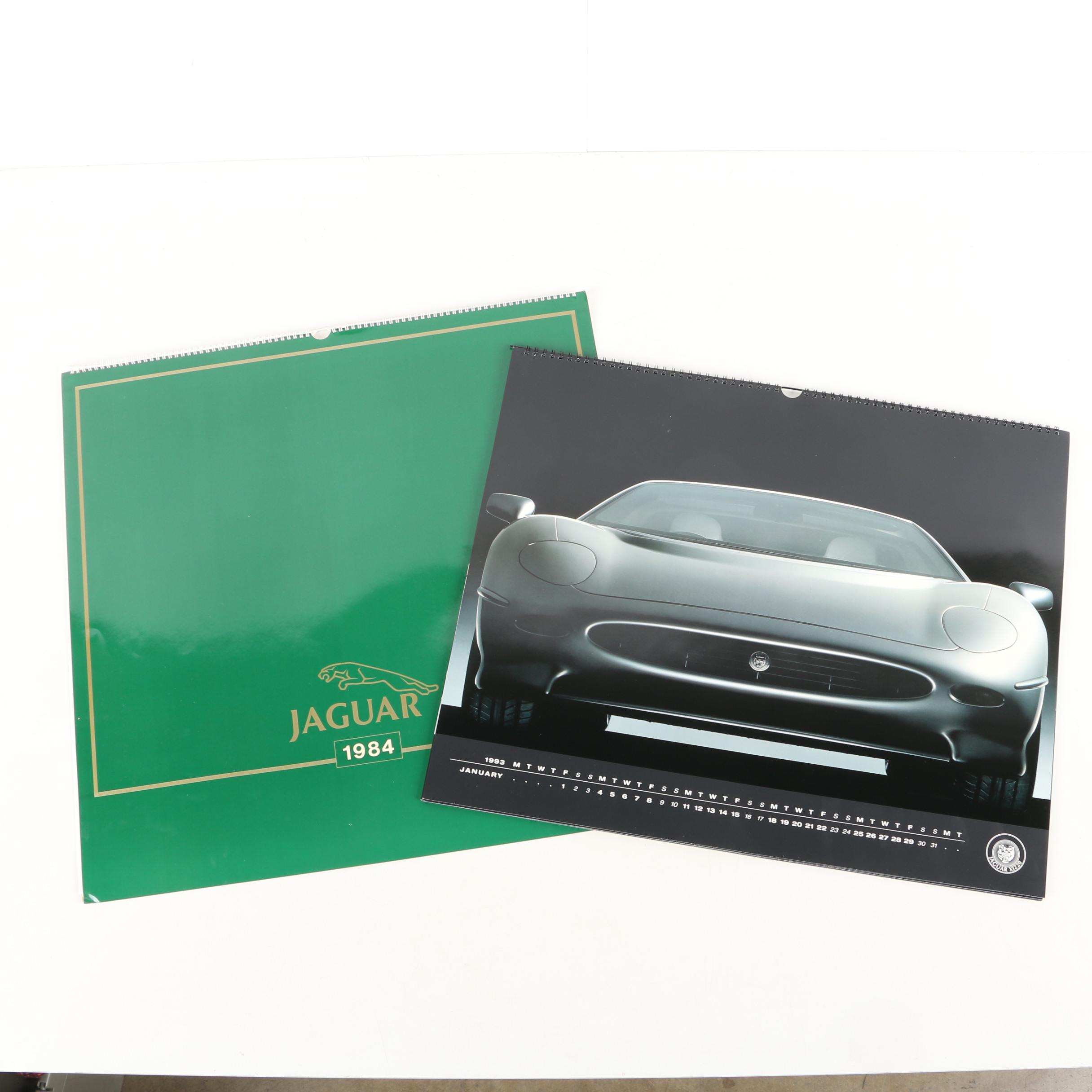 1993 and 1984 Jaguar Calendar and Pages