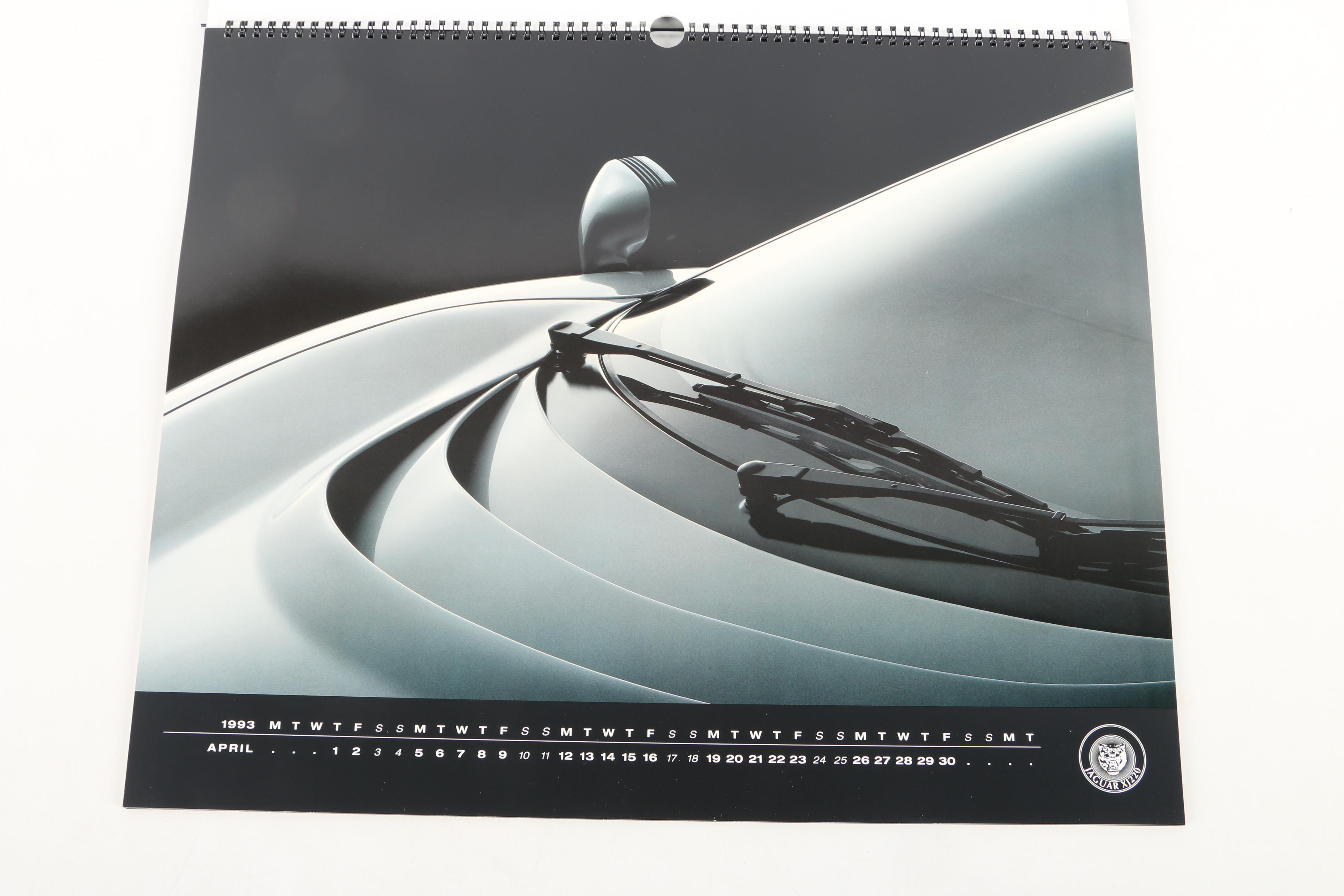 1993 and 1984 Jaguar Calendar and Pages