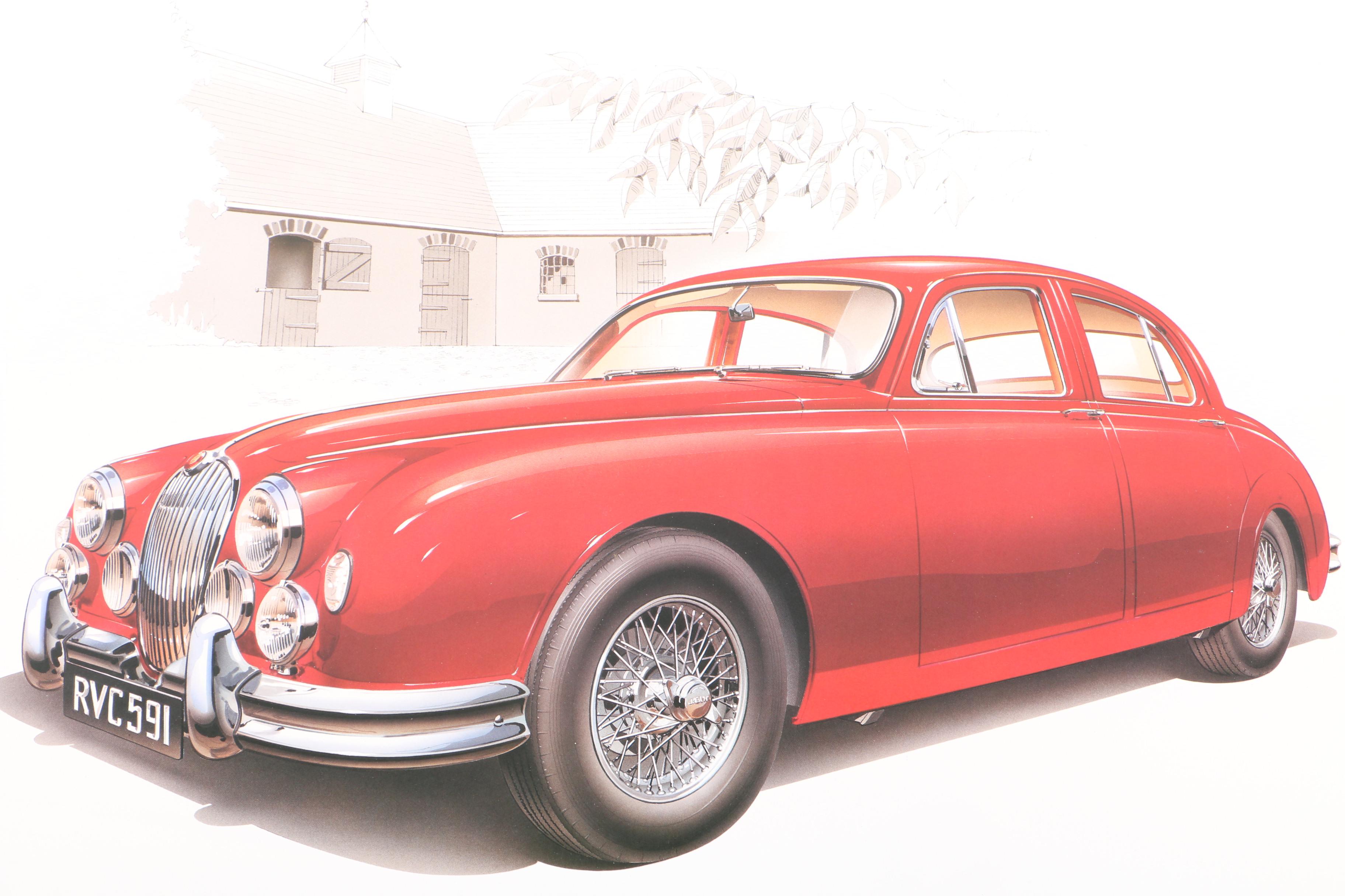 1993 and 1984 Jaguar Calendar and Pages