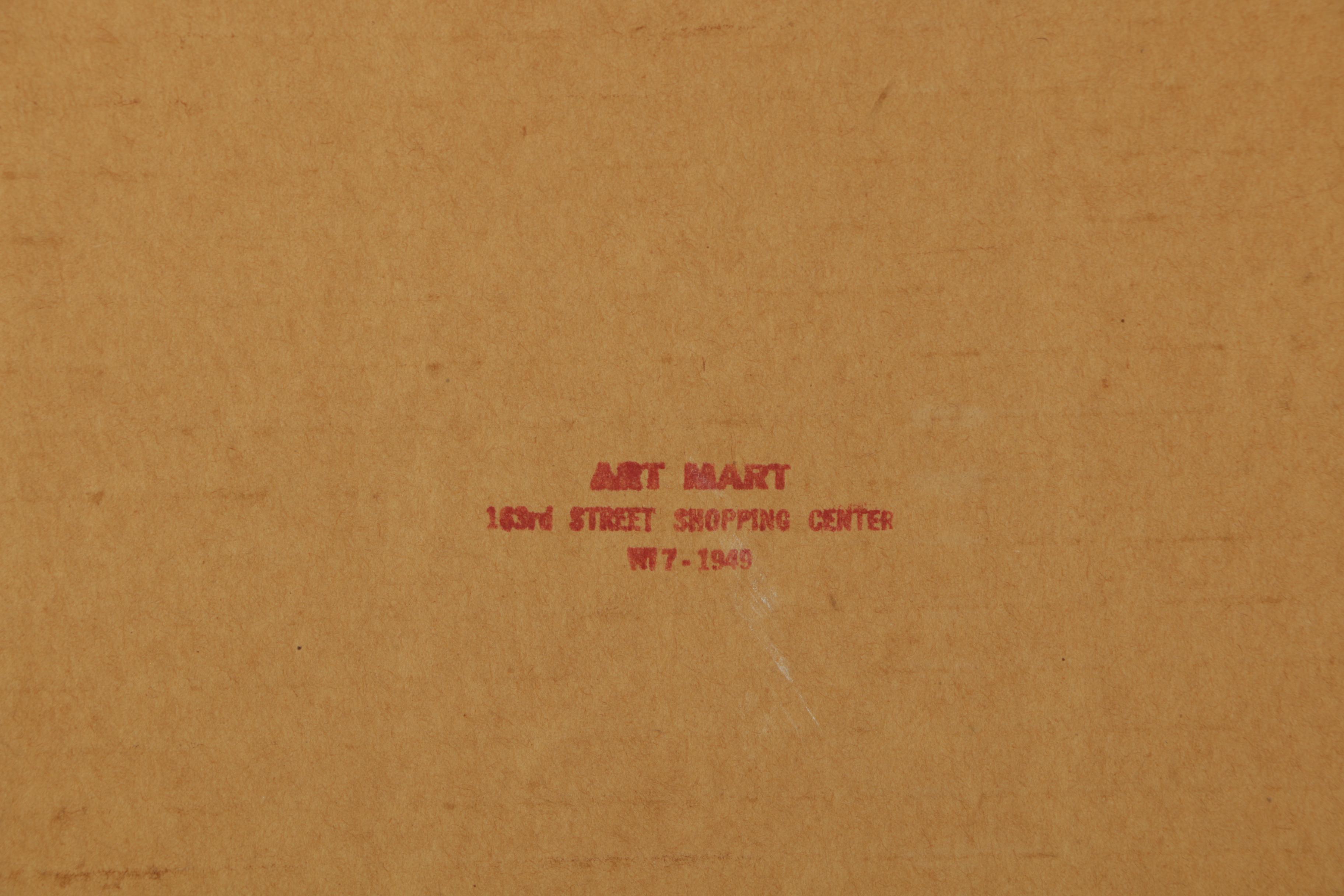 John de la Vega Pastel Portrait of a Man