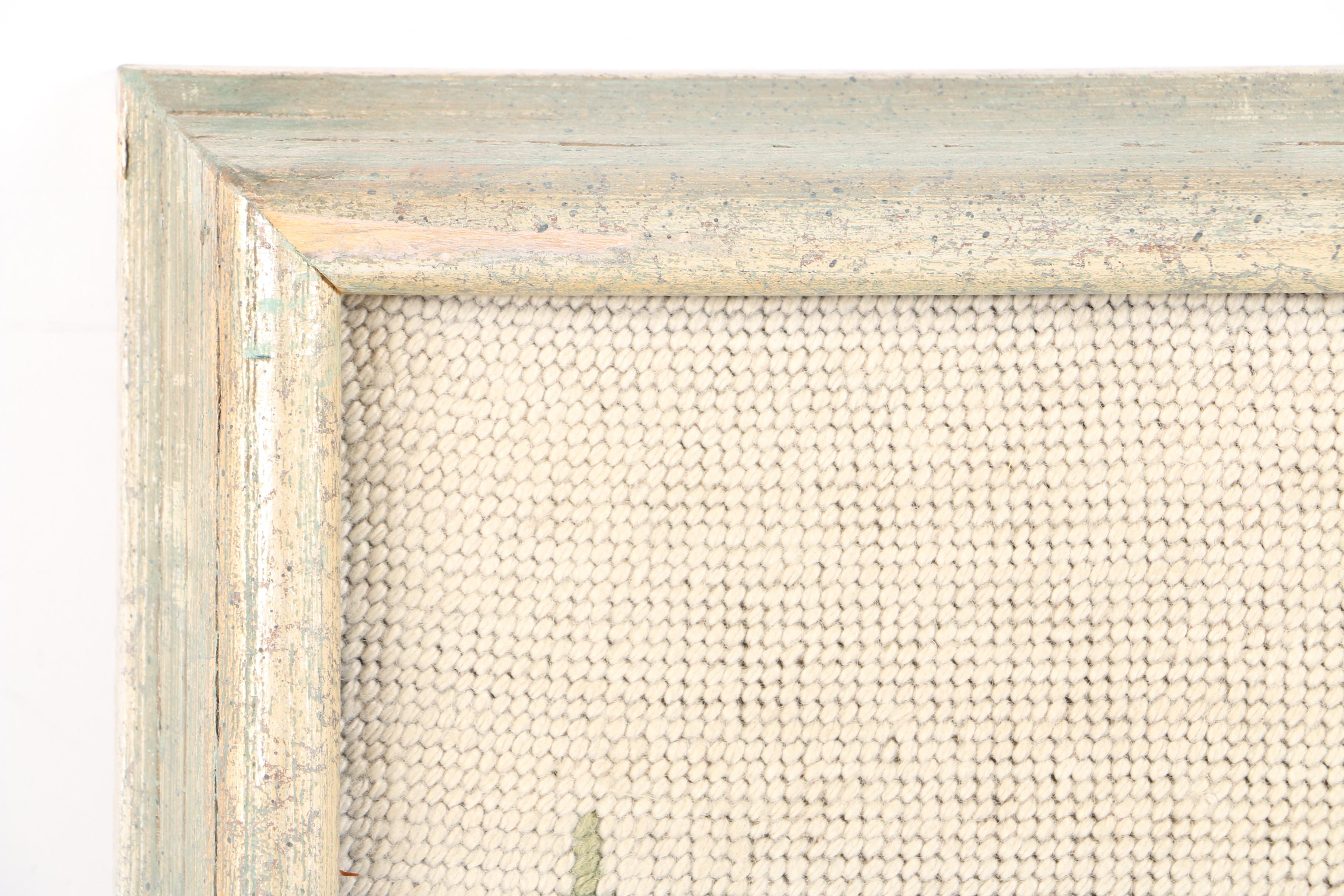 Framed Needlepoint of Czech Republic's Historic Charles Bridge