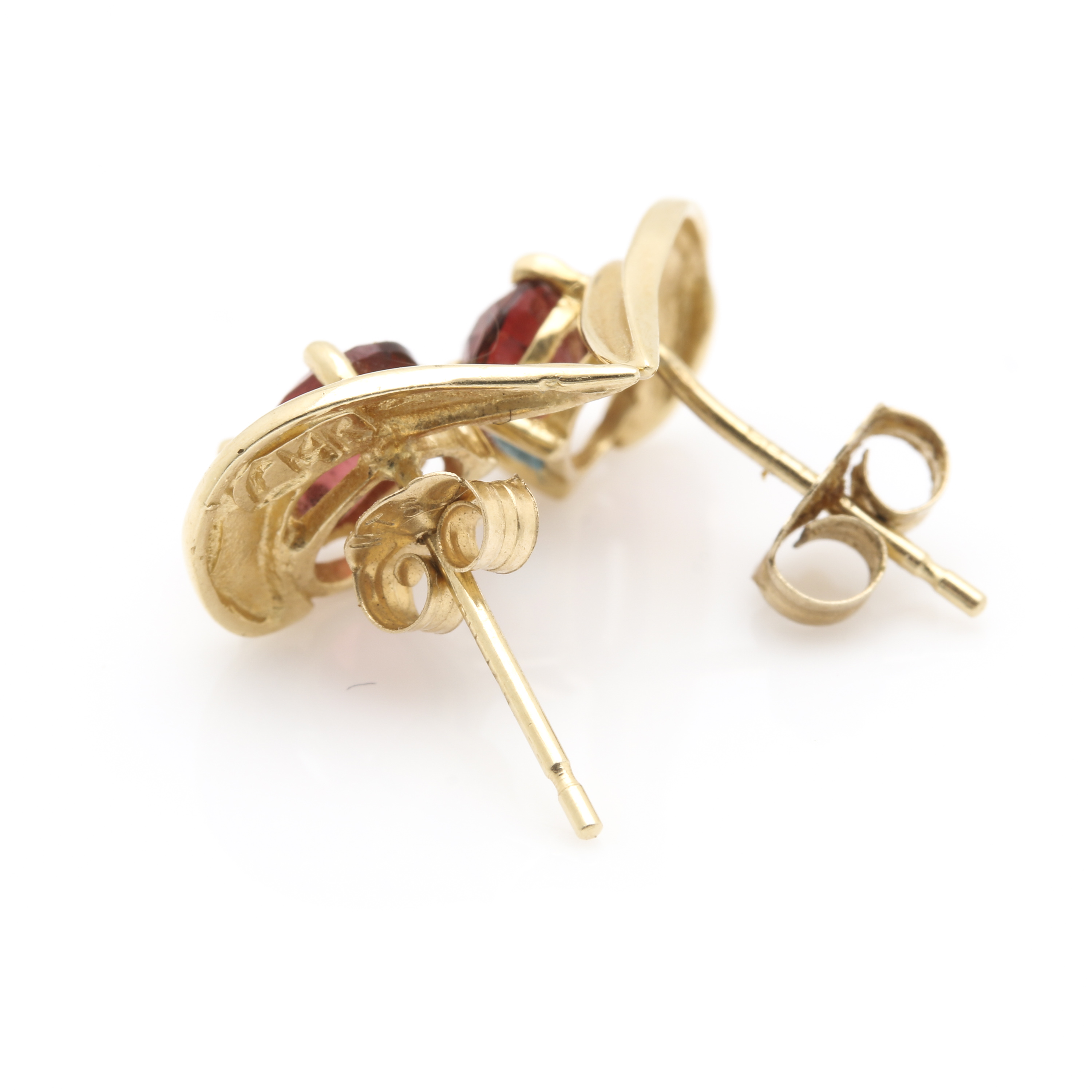 14K Yellow Gold Diamond and Gemstone Earring Selection