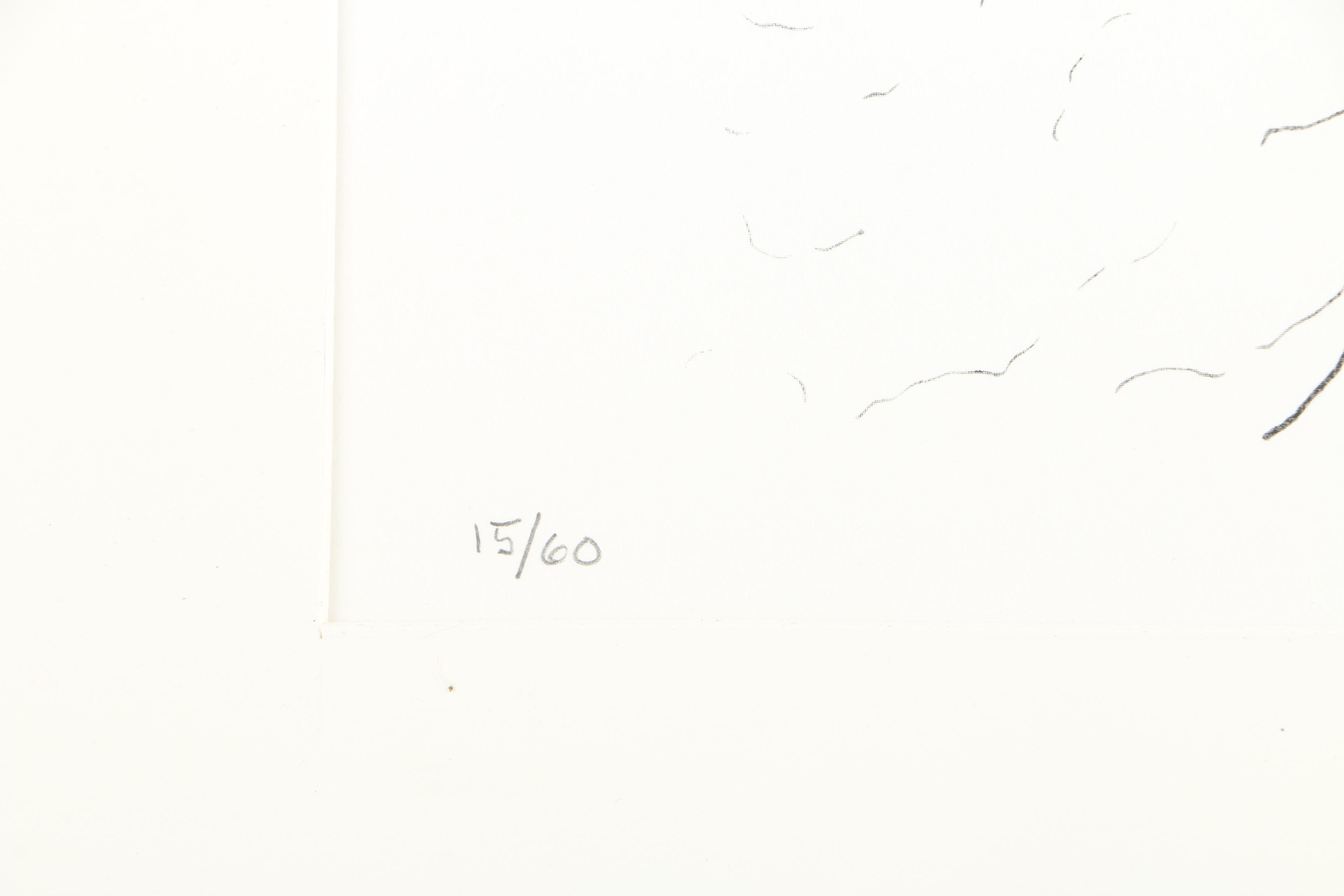 Beverly Cassell Limited Edition Serigraph on Paper "Spring Thaw"