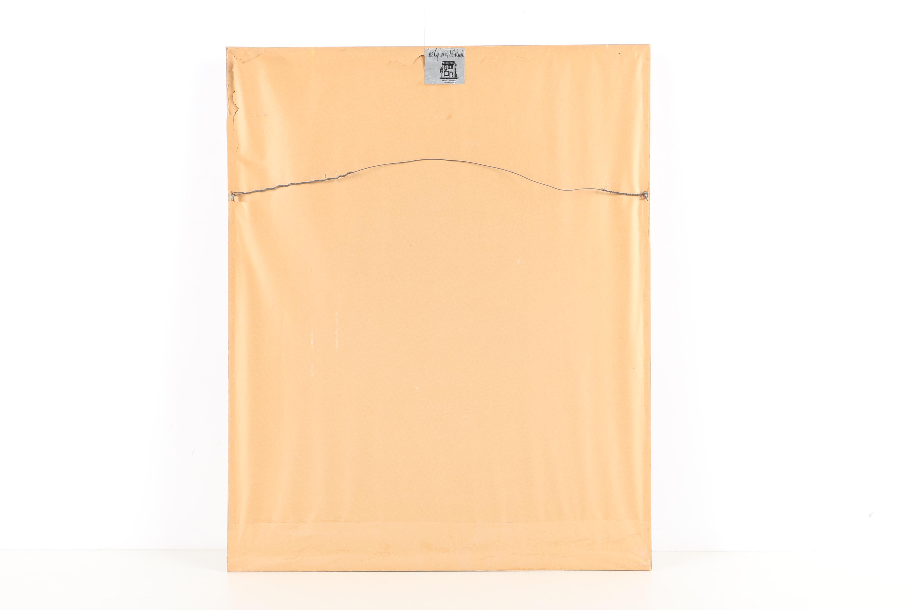 W. Dennie Watercolor Painting on Paper of Hydrangeas