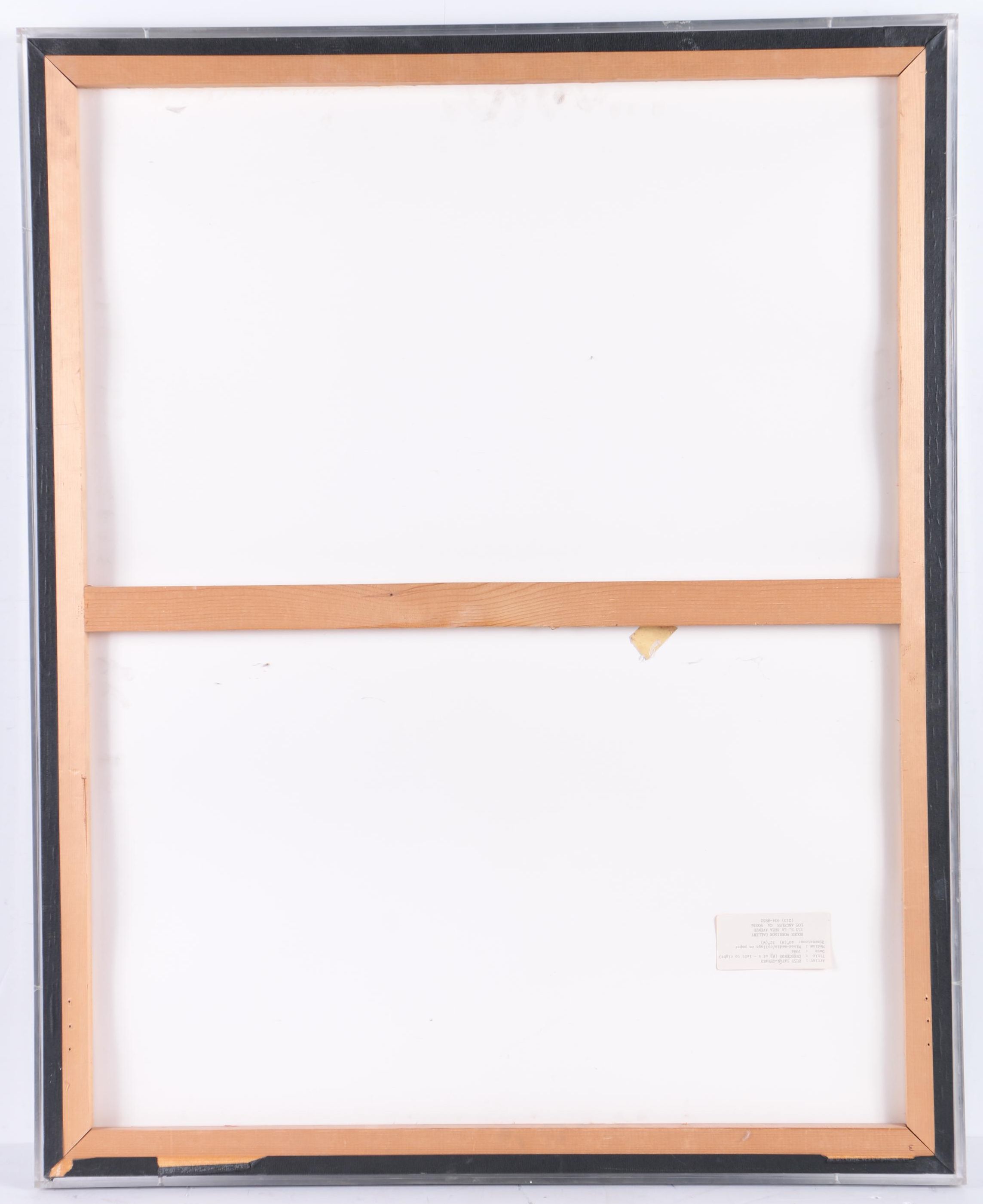 Desy Safán-Gerard Mixed Media Collage "Crescendo"