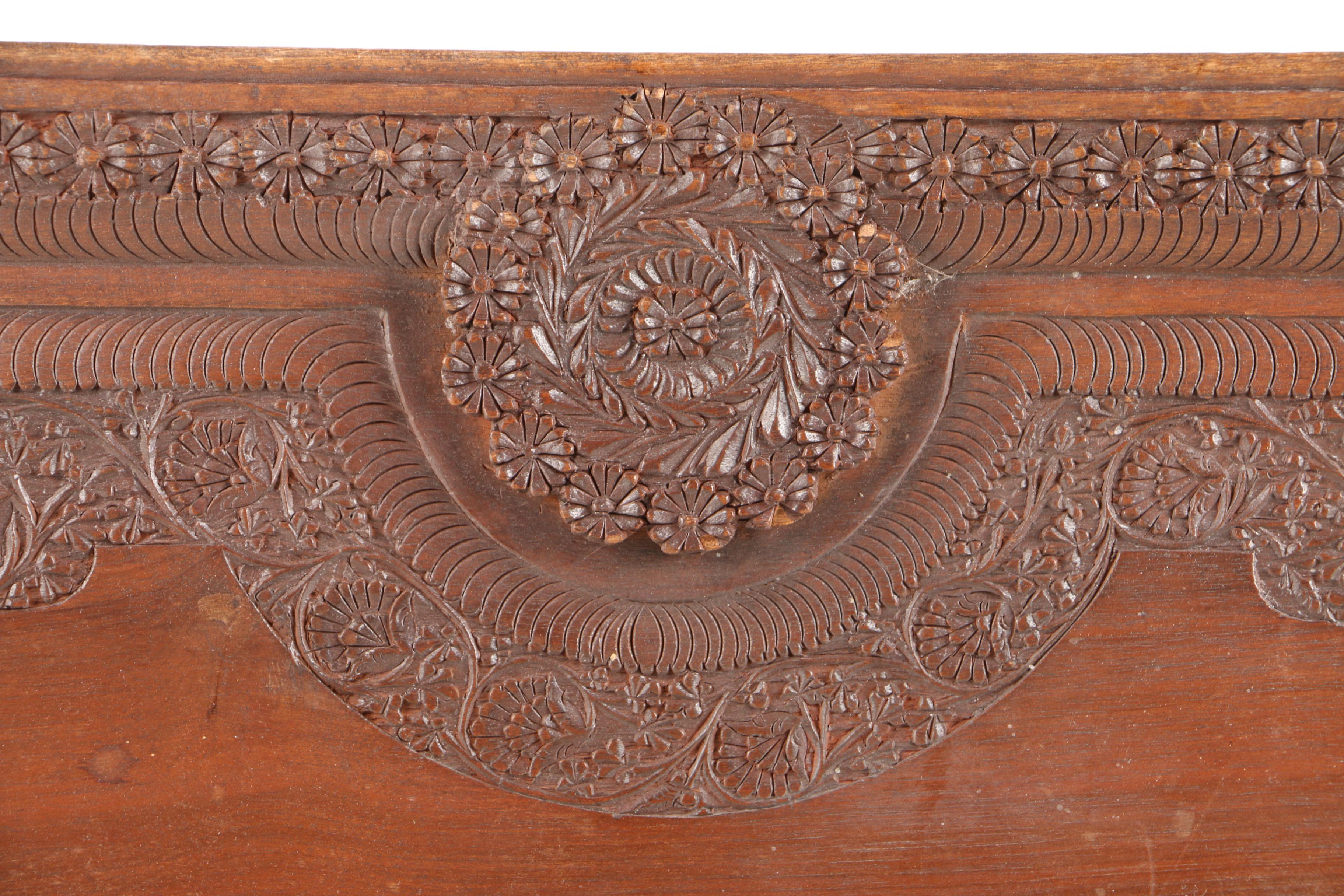 Hand-Carved Wooden Tray