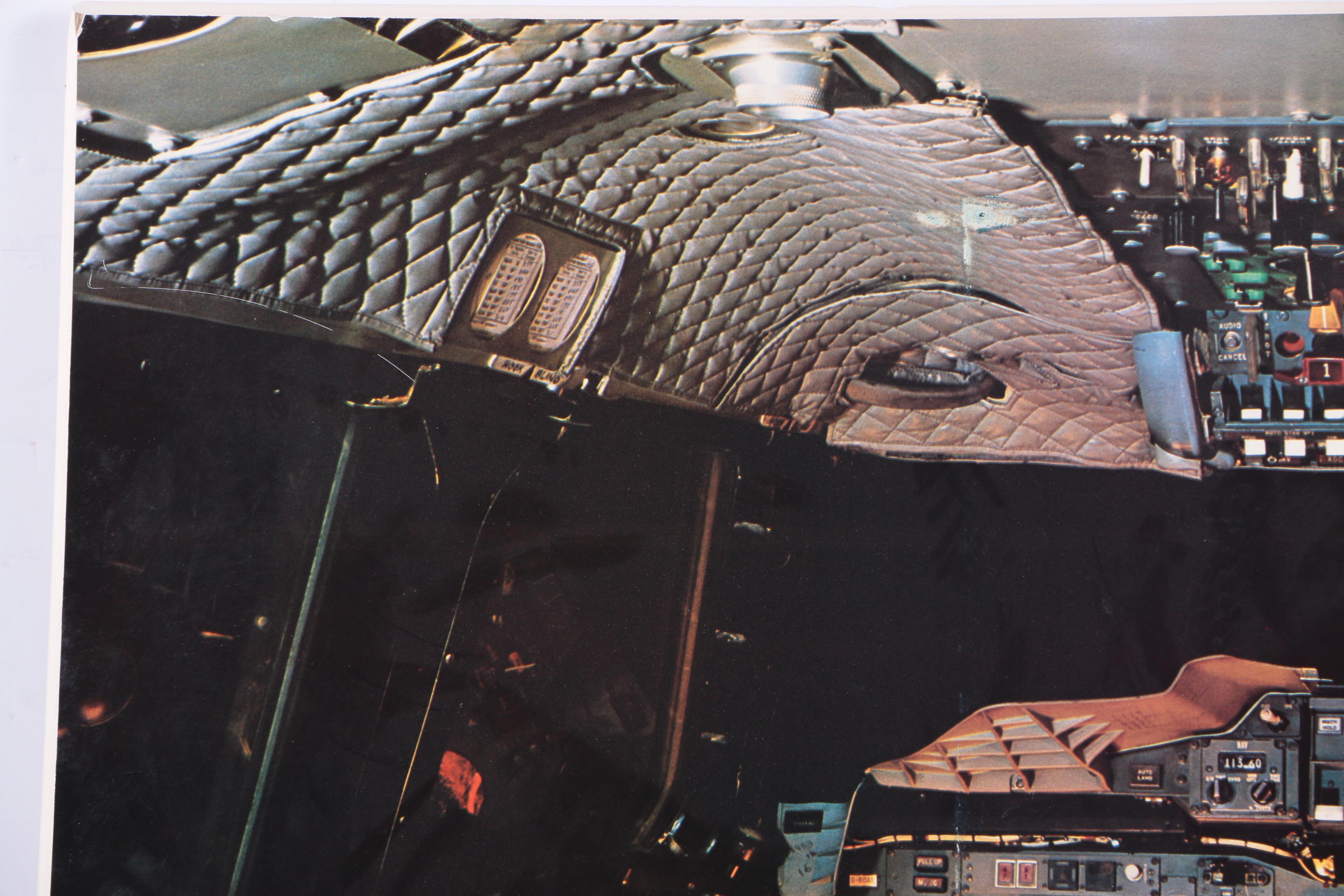 1981 Offset Lithograph Print "Concorde"