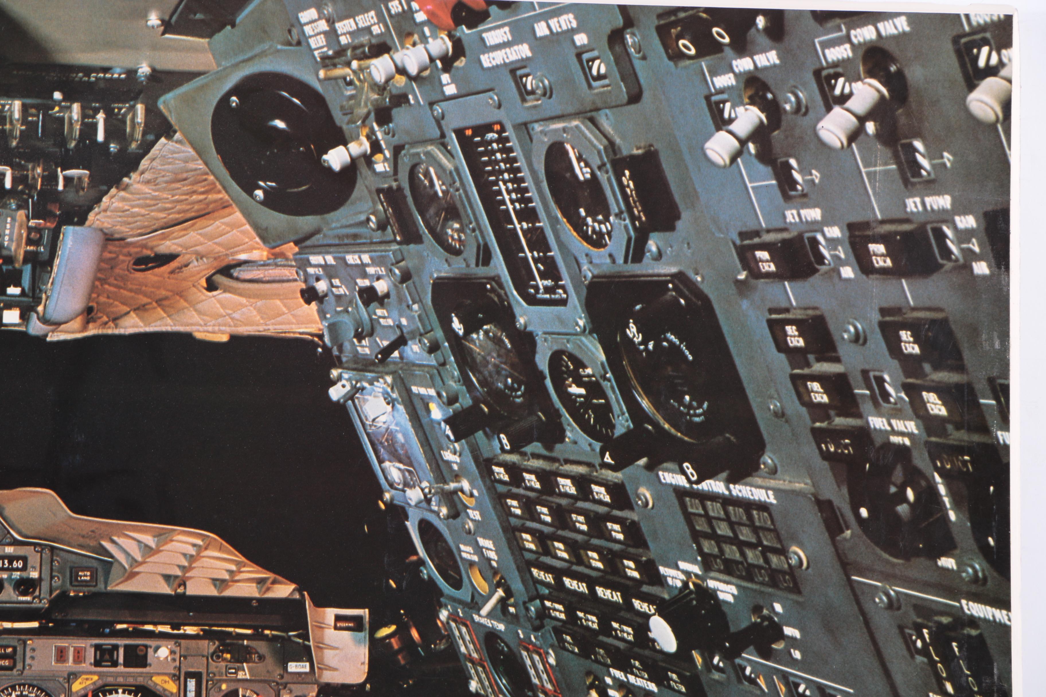 1981 Offset Lithograph Print "Concorde"