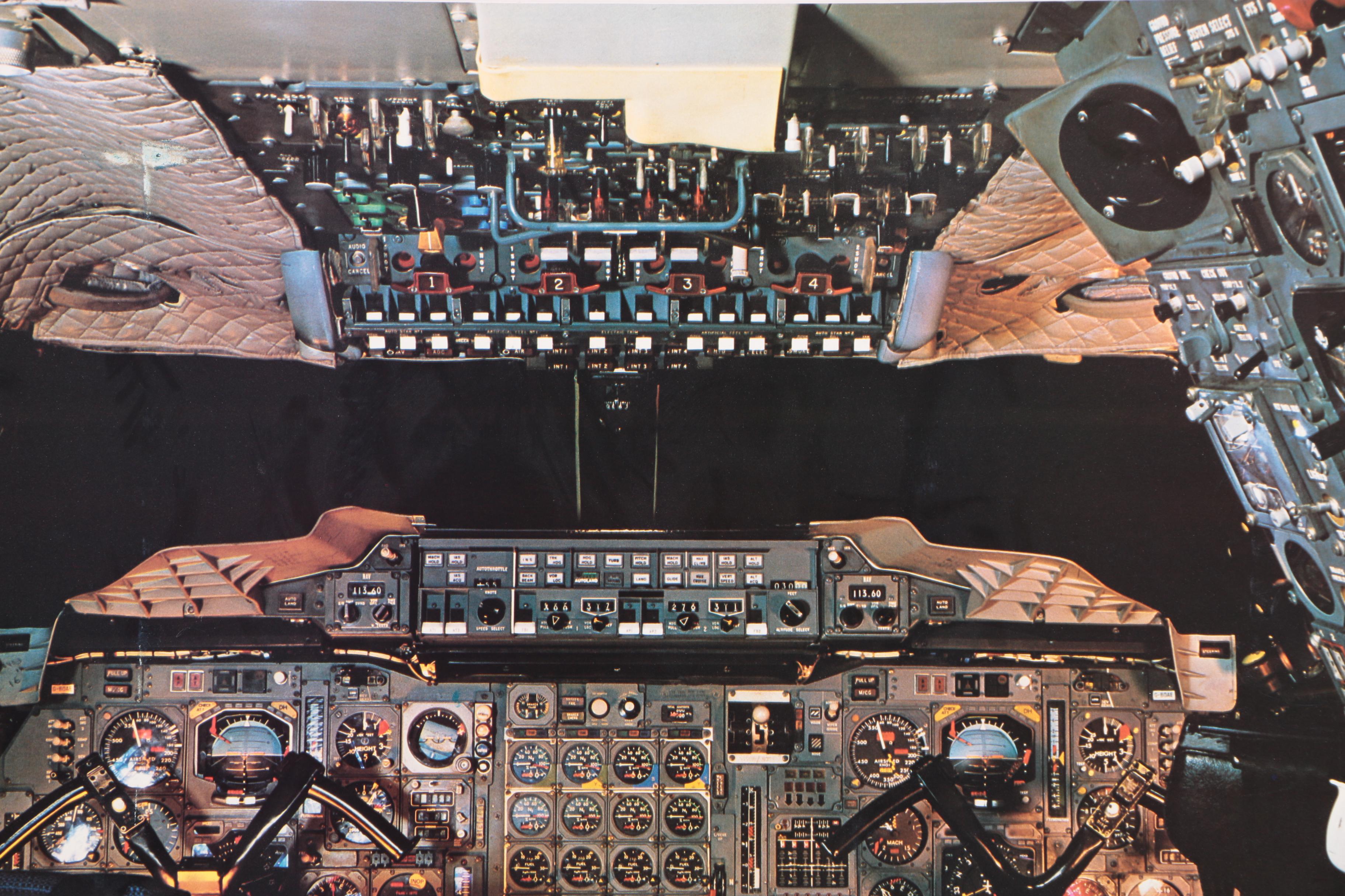 1981 Offset Lithograph Print "Concorde"