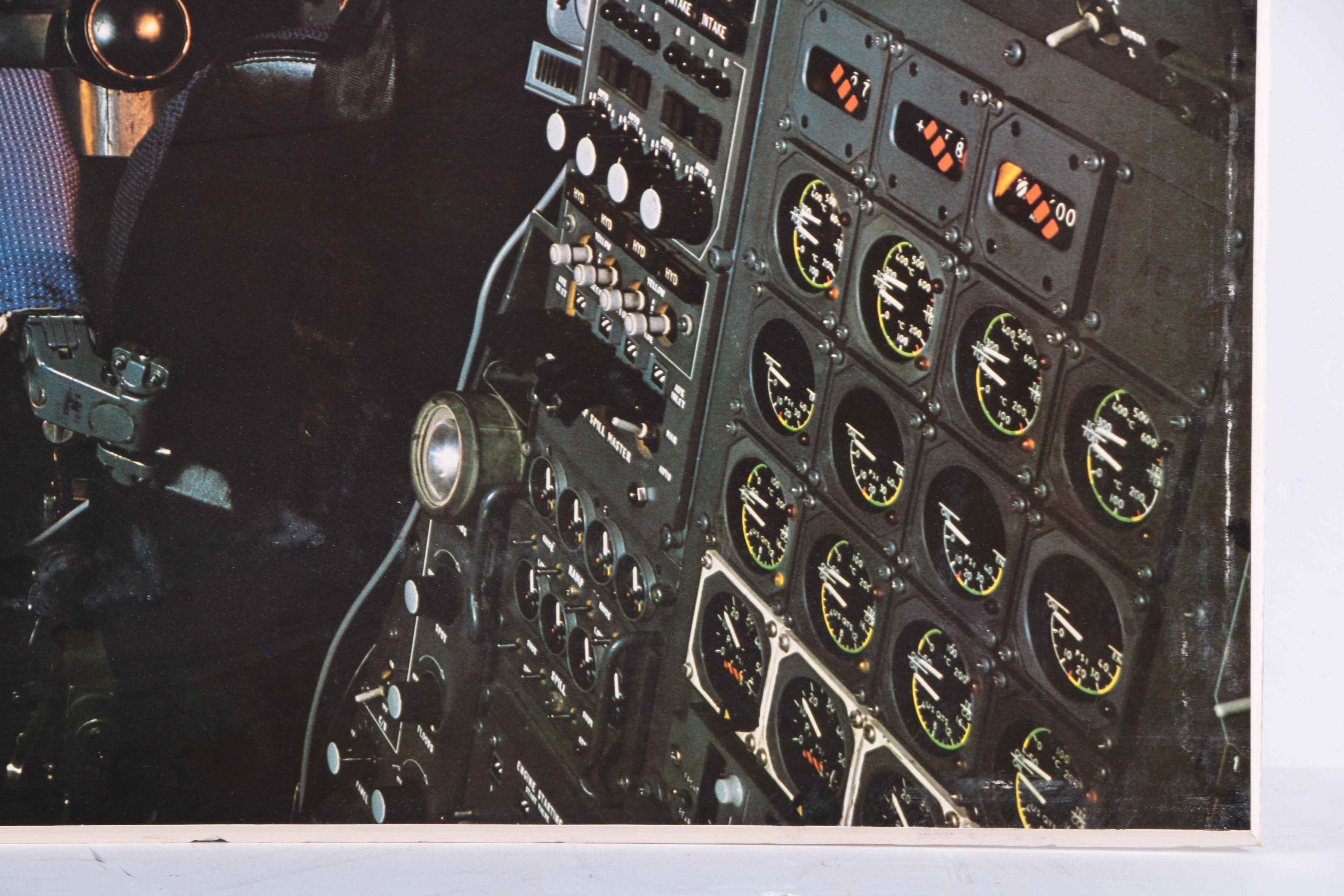 1981 Offset Lithograph Print "Concorde"