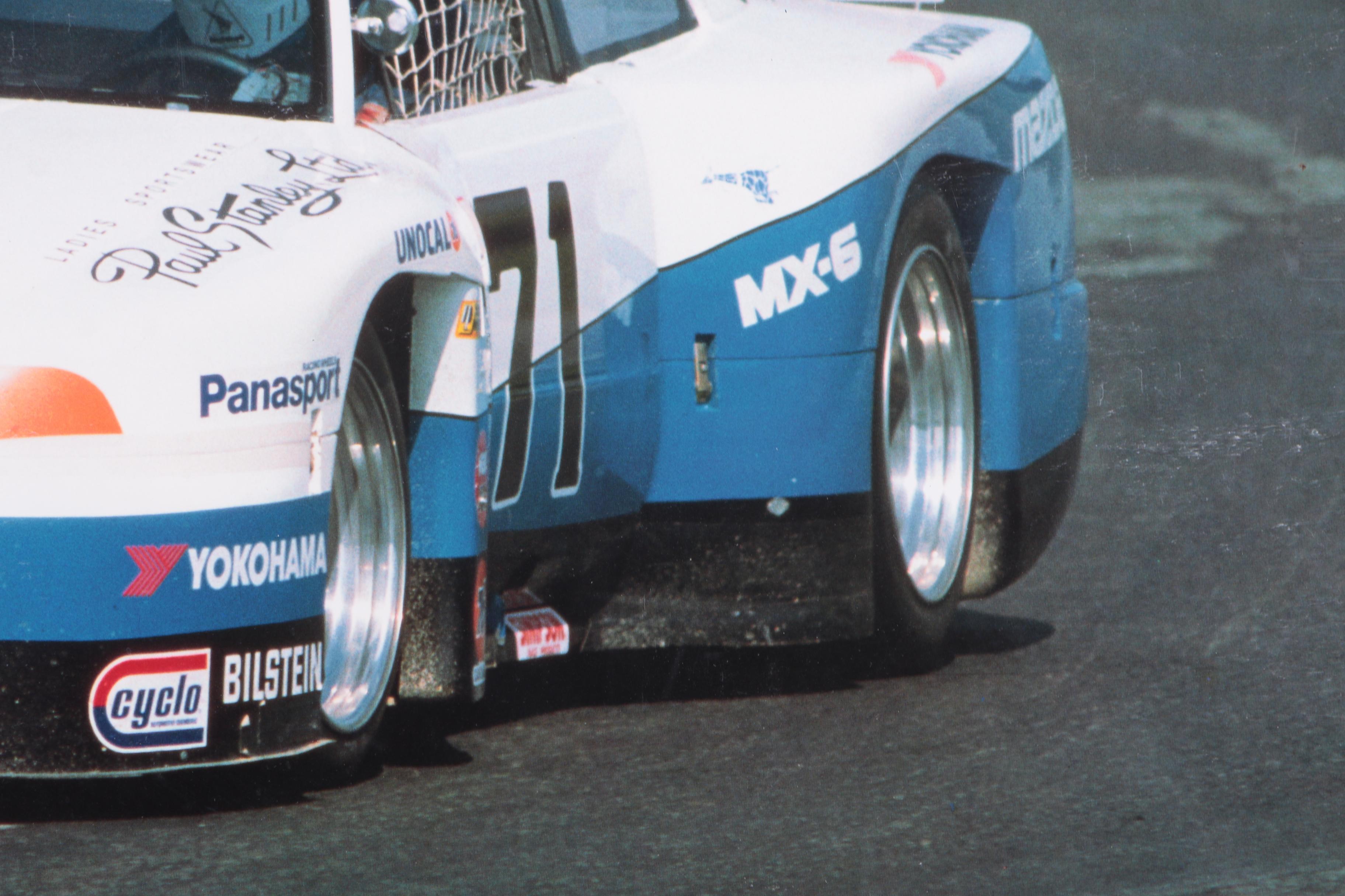 Offset Lithograph Poster on Paper Depicting Mazda MX-6