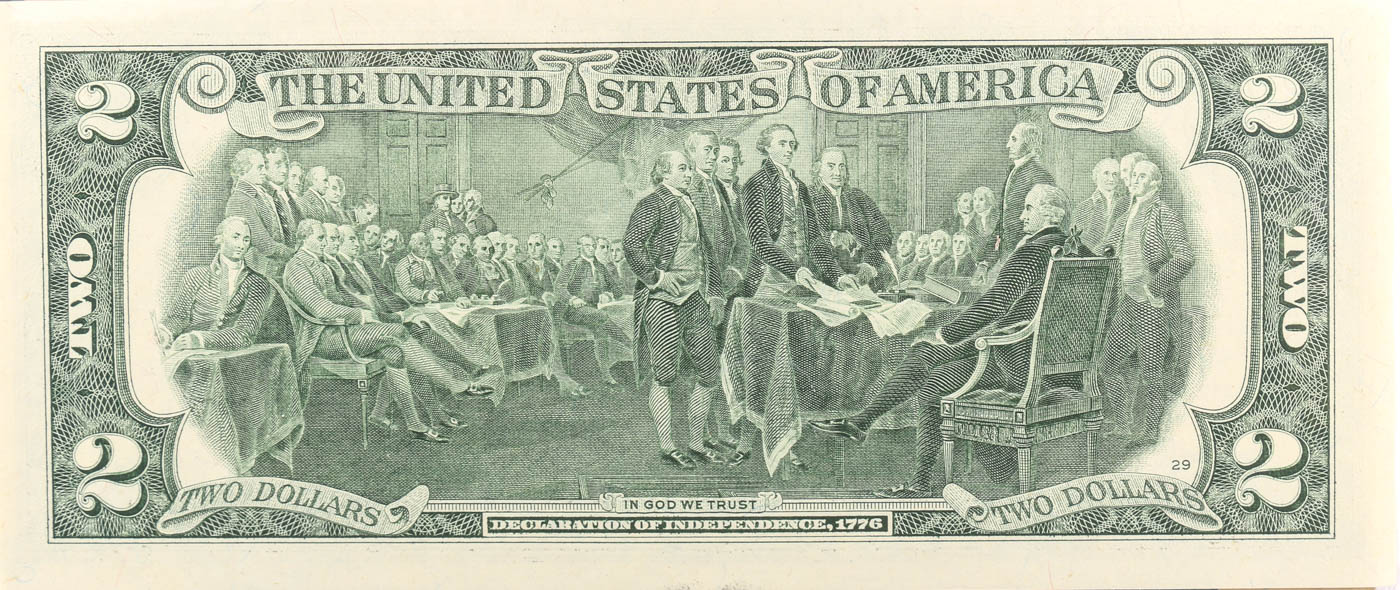 2013 $2 Federal Reserve Note