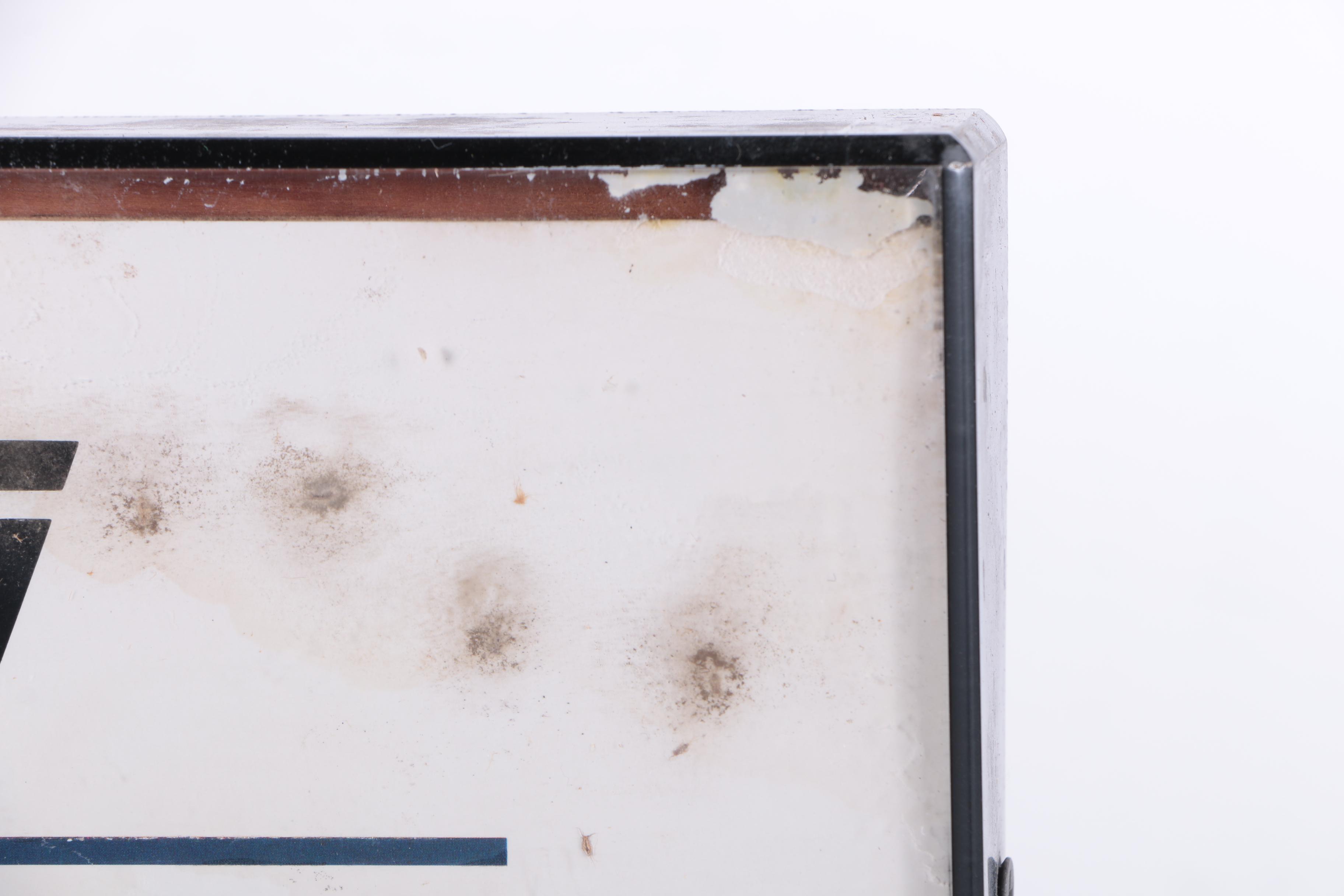 Offset Lithograph Poster with Technical Aspects of Mazda RX-7