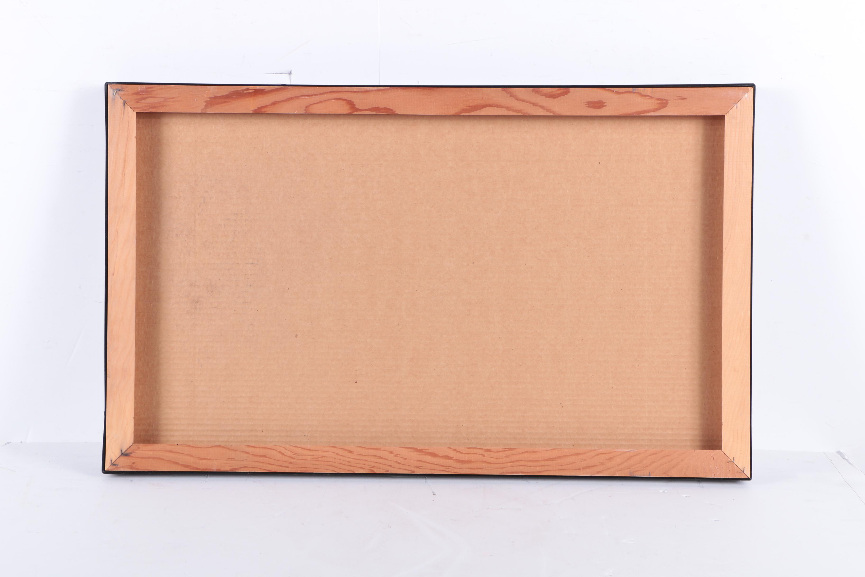 Offset Lithograph Poster with Technical Aspects of Mazda RX-7