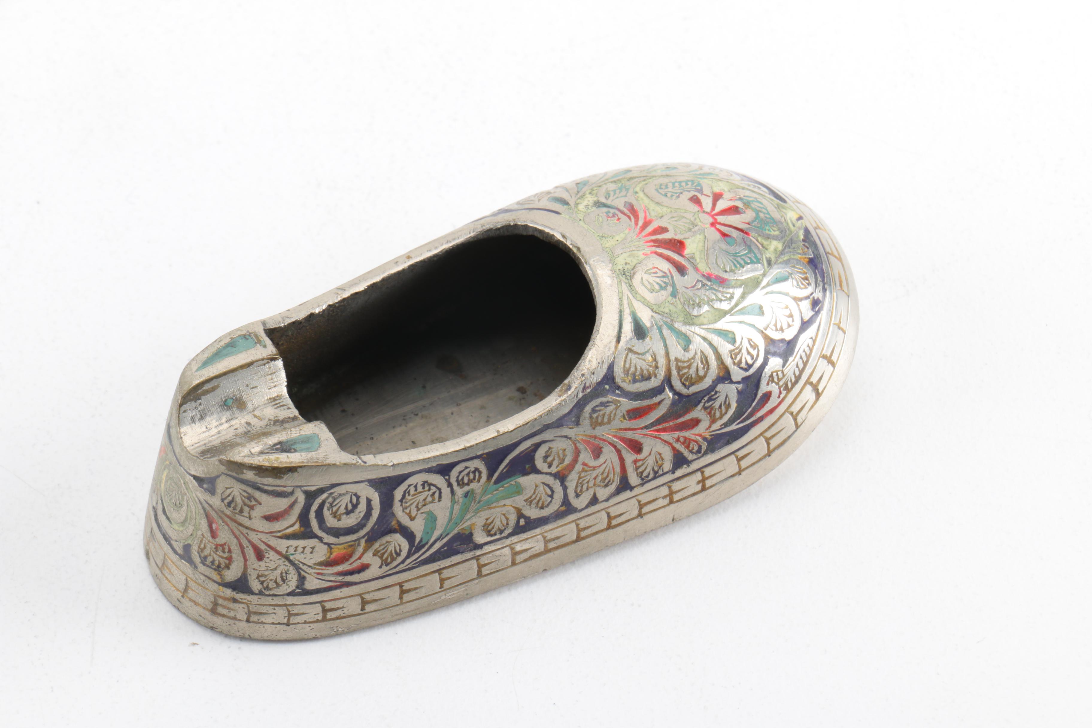 Silver Plate Rattail Handled Ladle, Bell, and Other Flatware