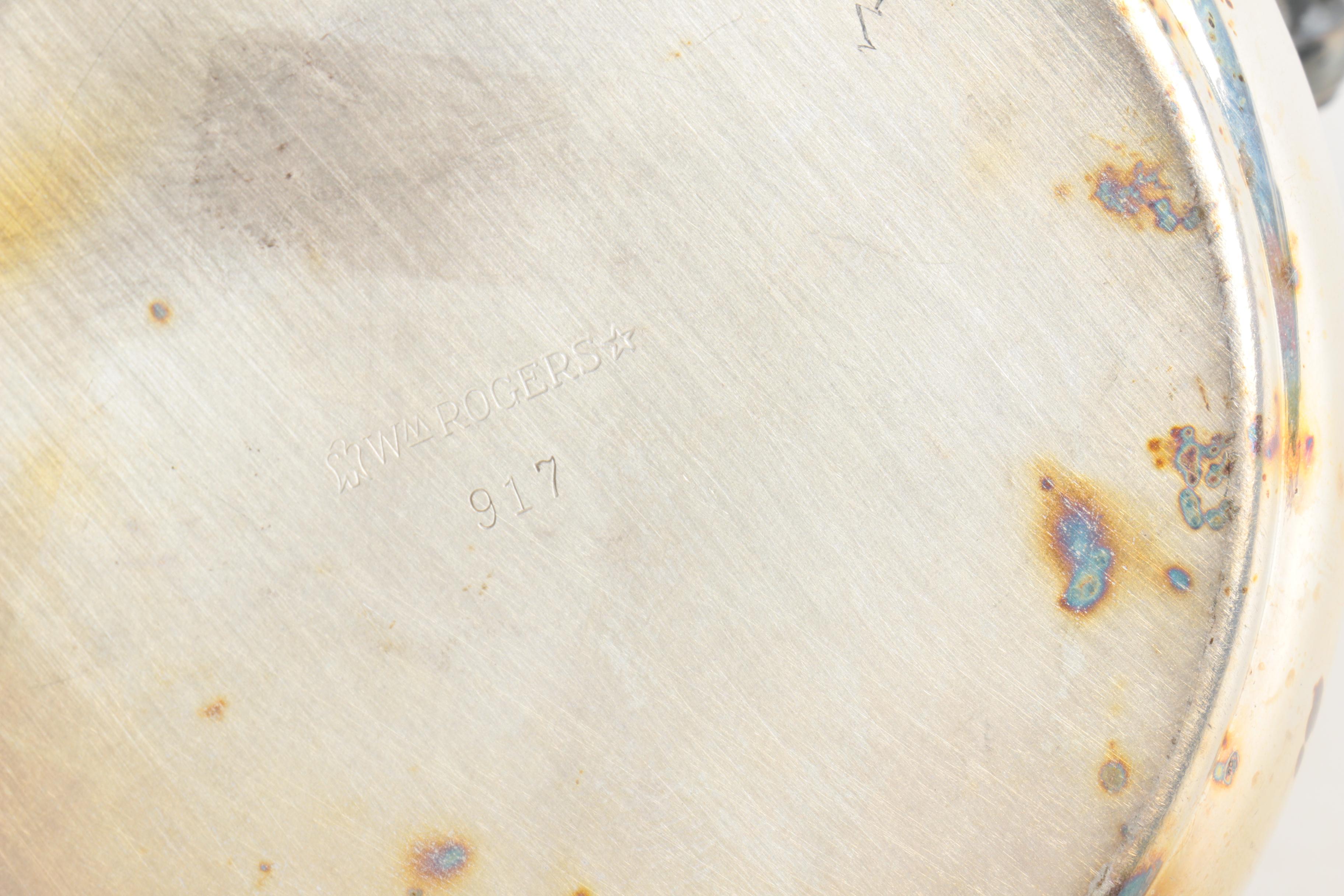 Wm Rogers Mfg. Co. and Other Silver-Plated Water Pitchers