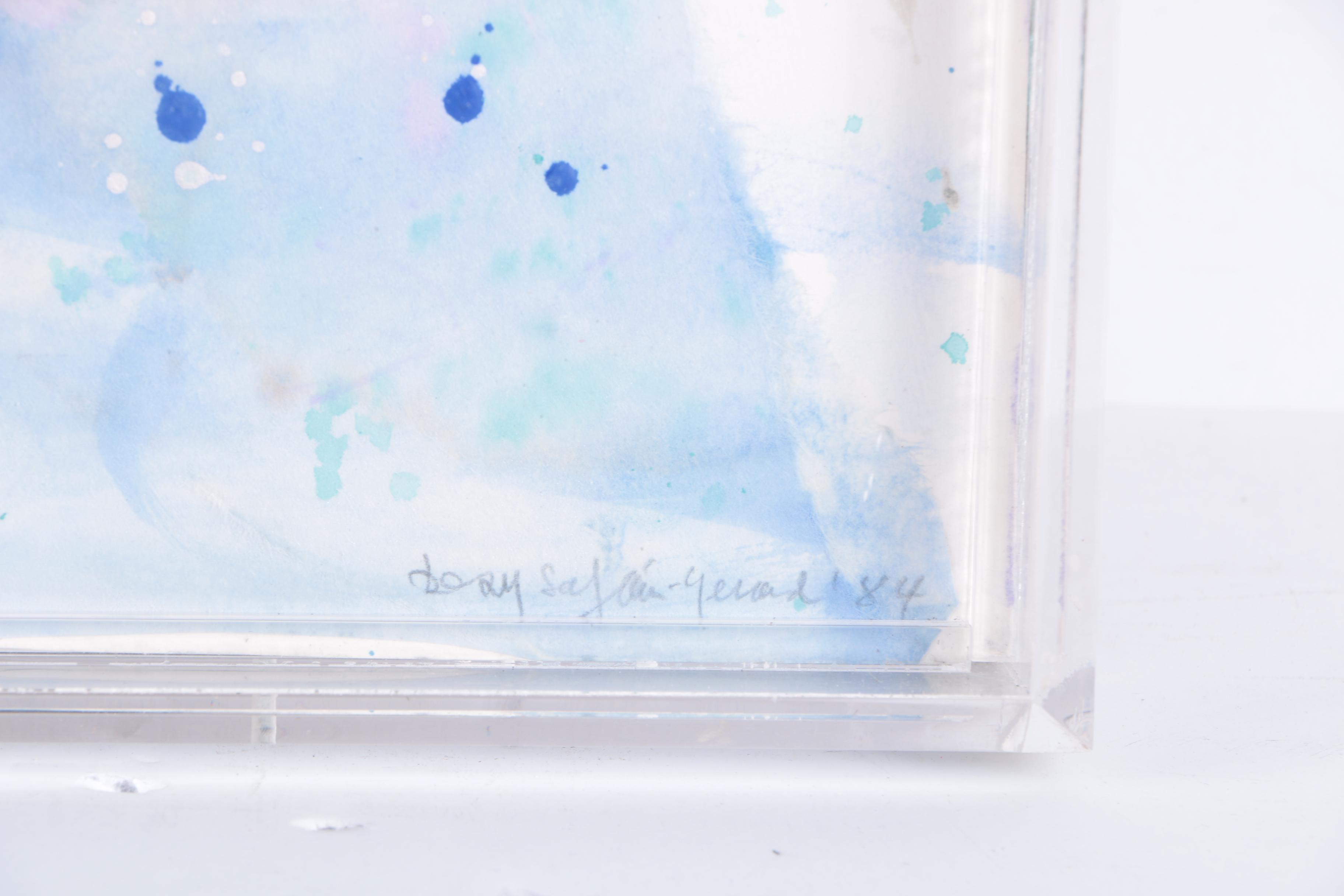 Desy Safán-Gerard Mixed Media Collage "Crescendo"